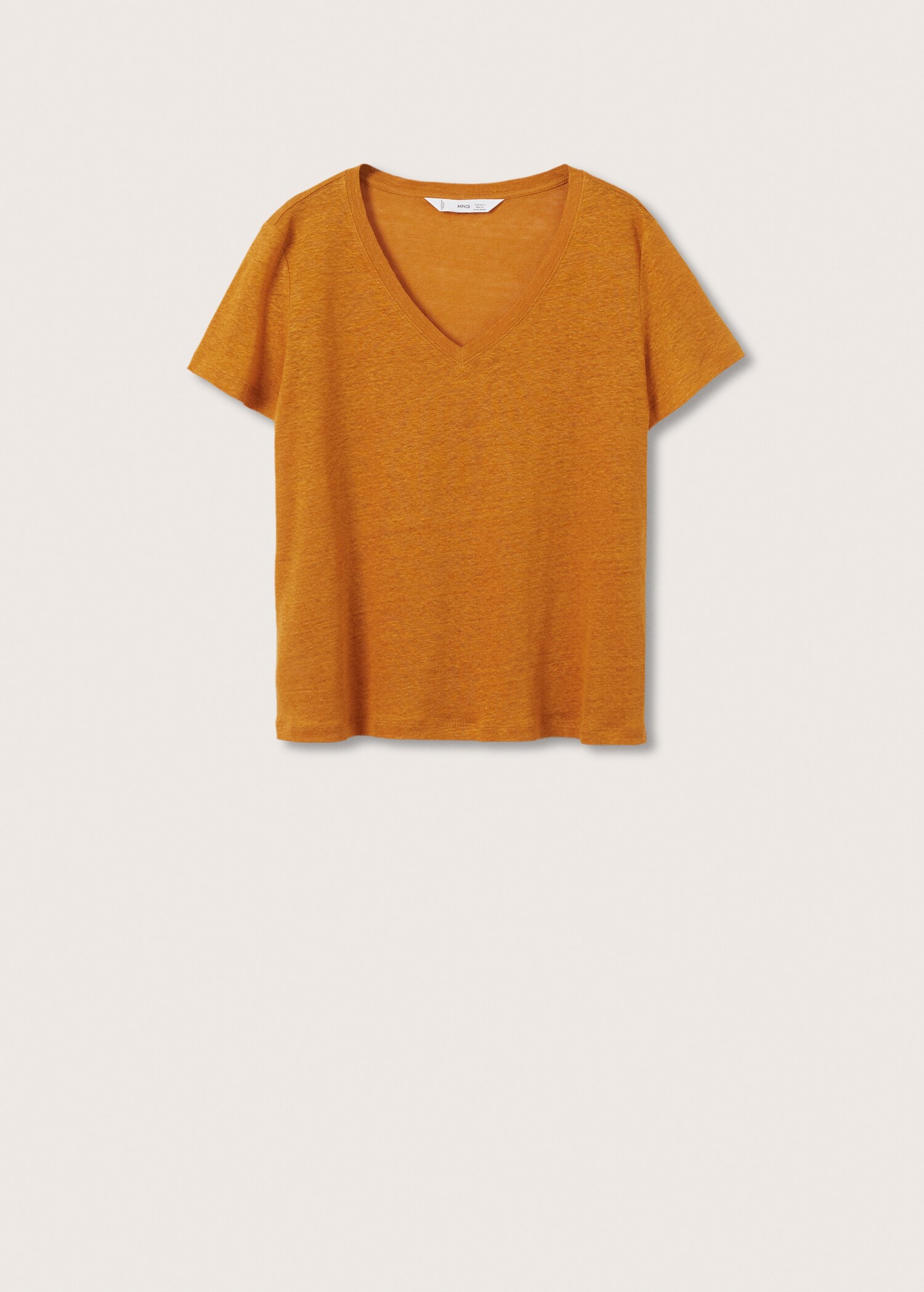 100% linen t-shirt - Article without model