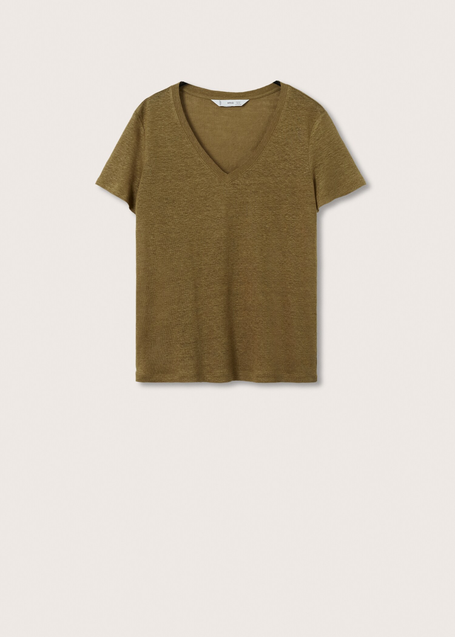 100% linen t-shirt - Article without model