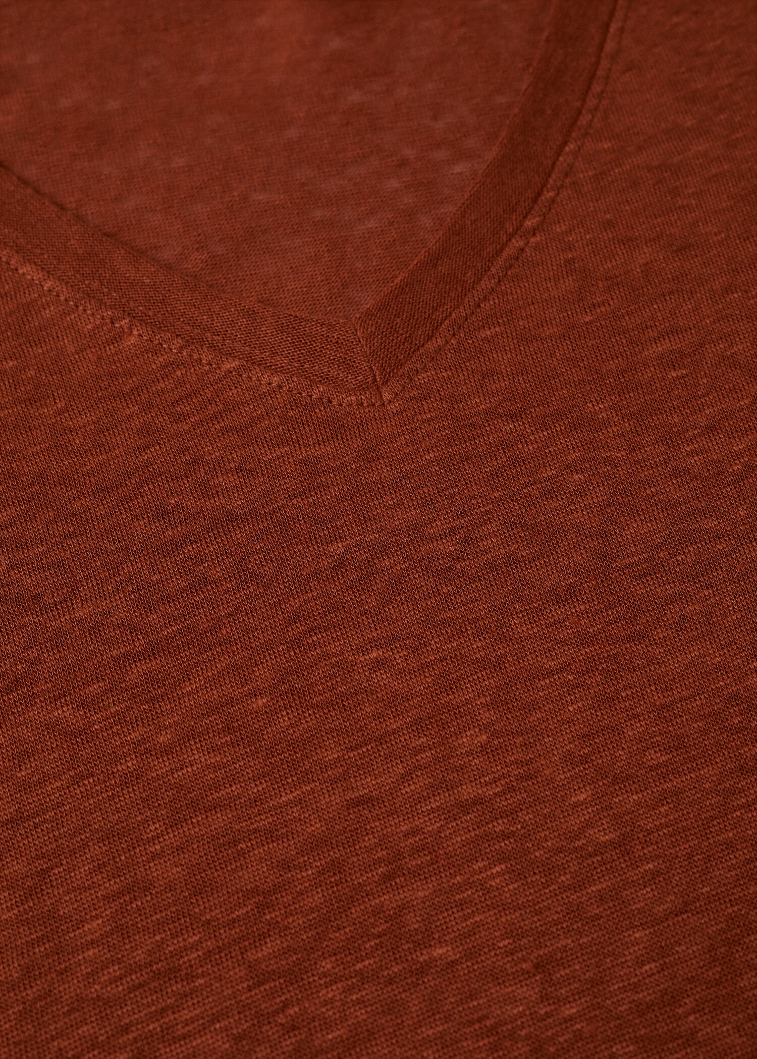 100% linen t-shirt - Details of the article 8