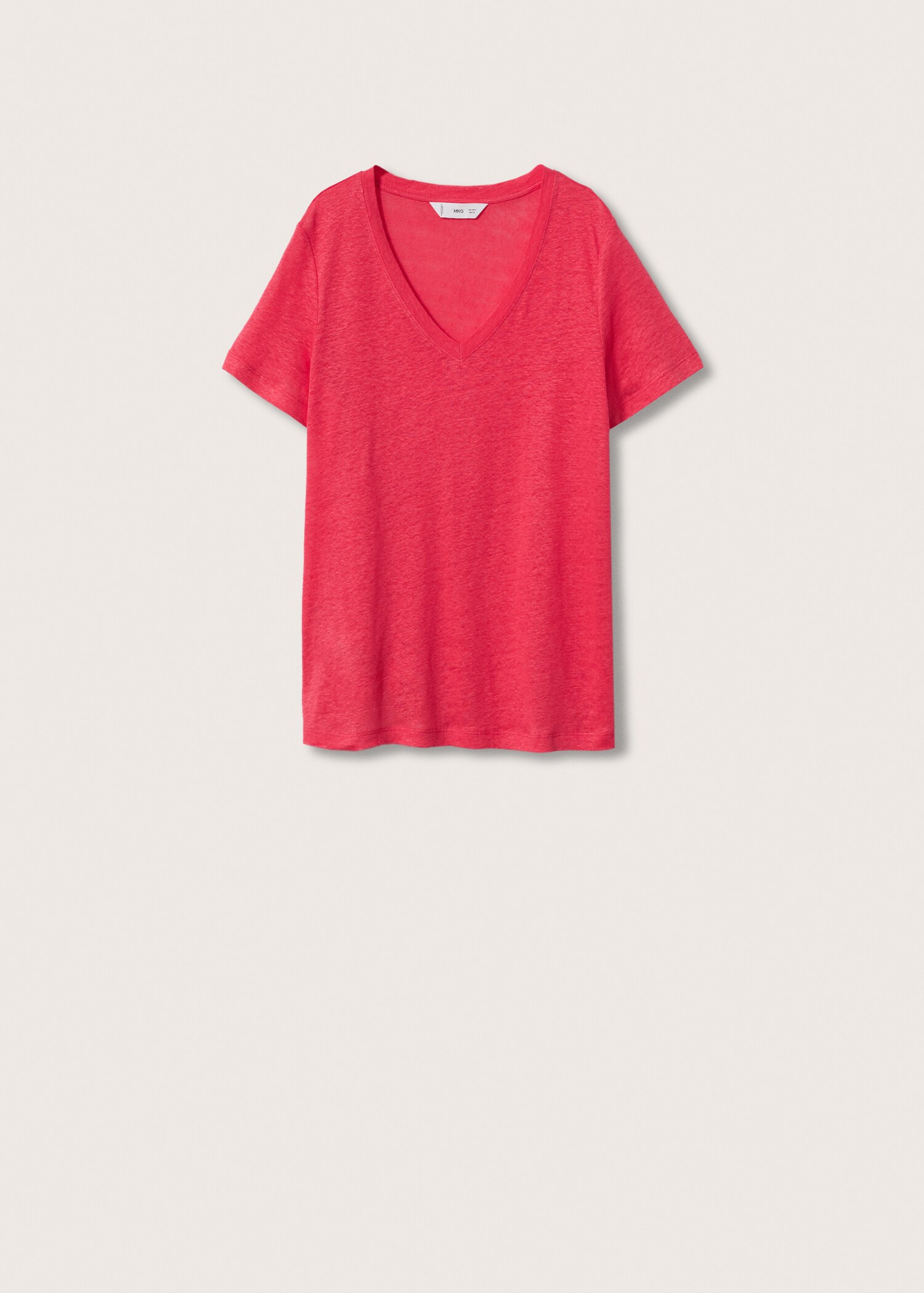 100% linen t-shirt - Article without model