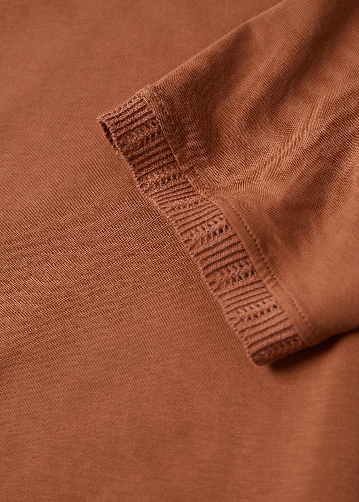 Kombinované tričko s pleteninou - Detail zboží 8