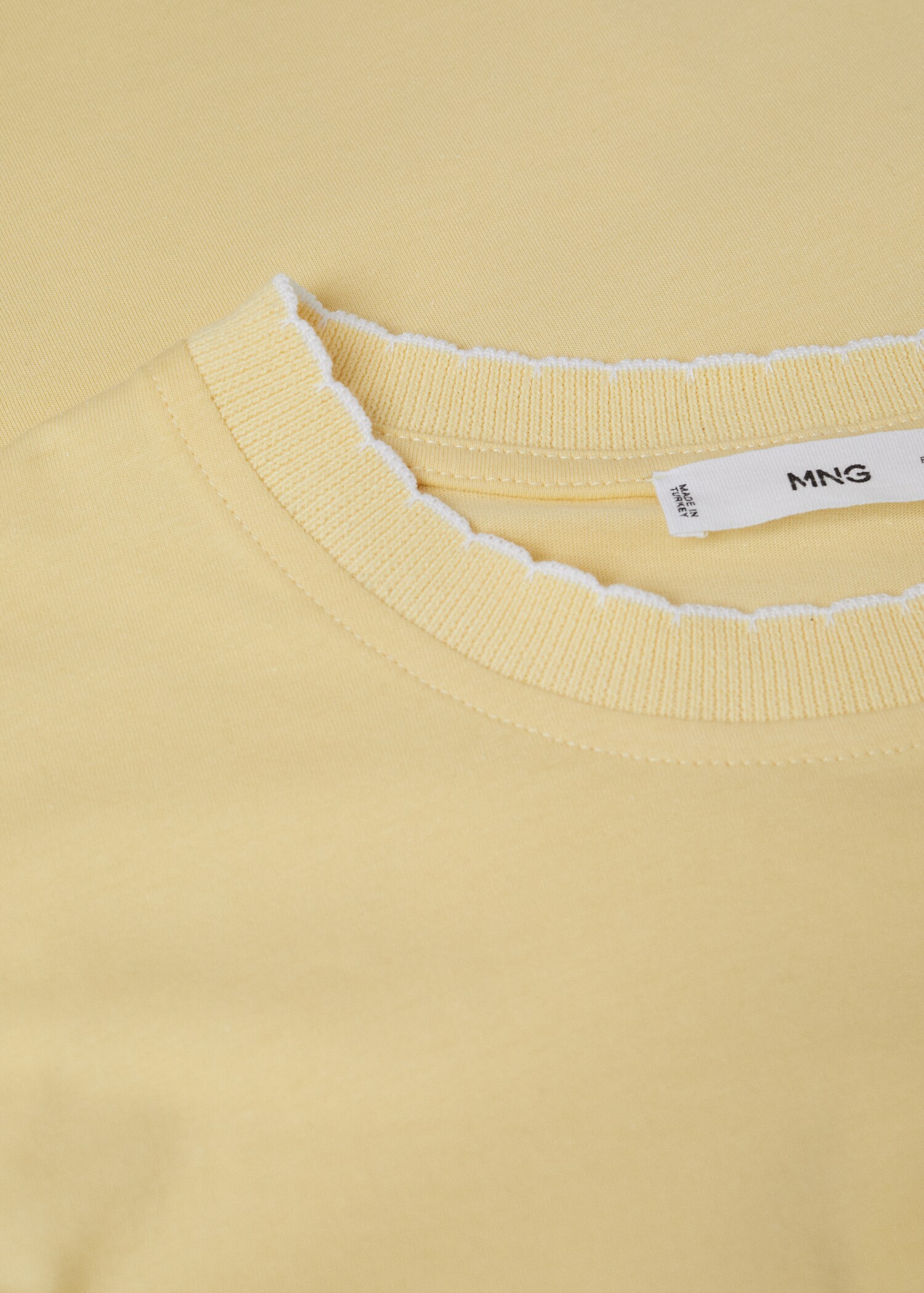 Camiseta cuello bordado - Detalle del artículo 8