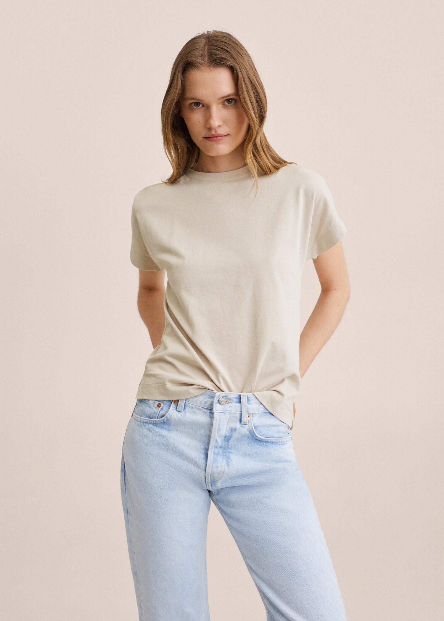 Camiseta premium algodón - Plano medio