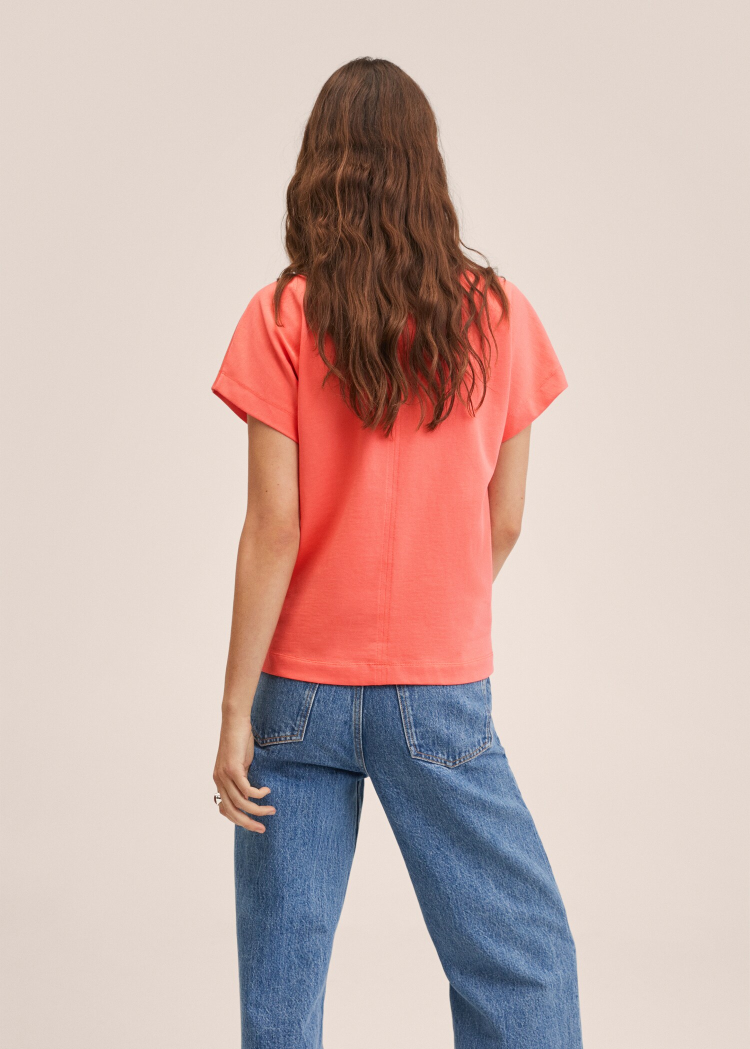 Camiseta premium algodón - Reverso del artículo