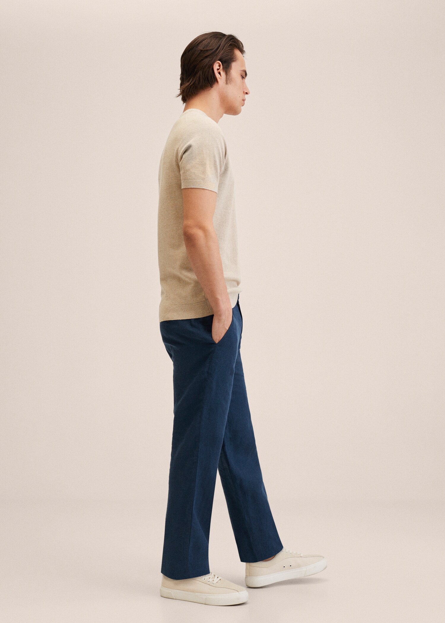 Pantalon lin slim fit - Détail de l'article 2