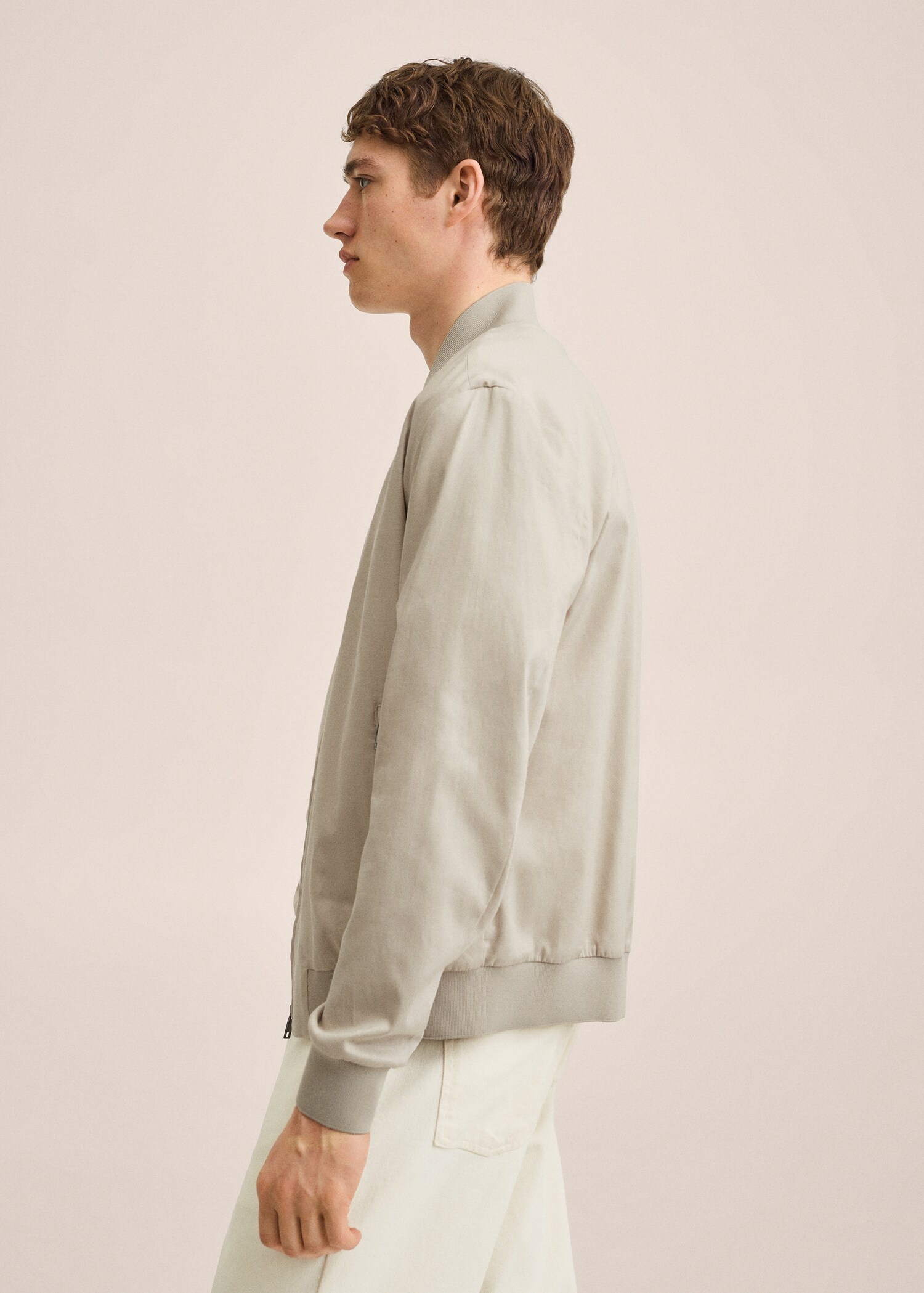 Chaqueta bomber lyocell lino - Detalle del artículo 2