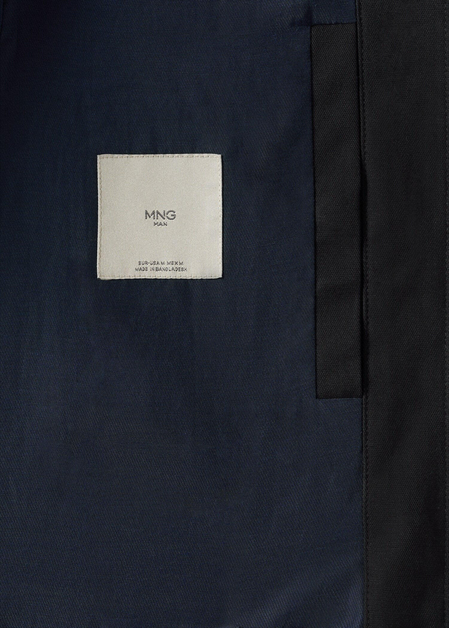 Zipper linen cotton jacket - Details of the article 8