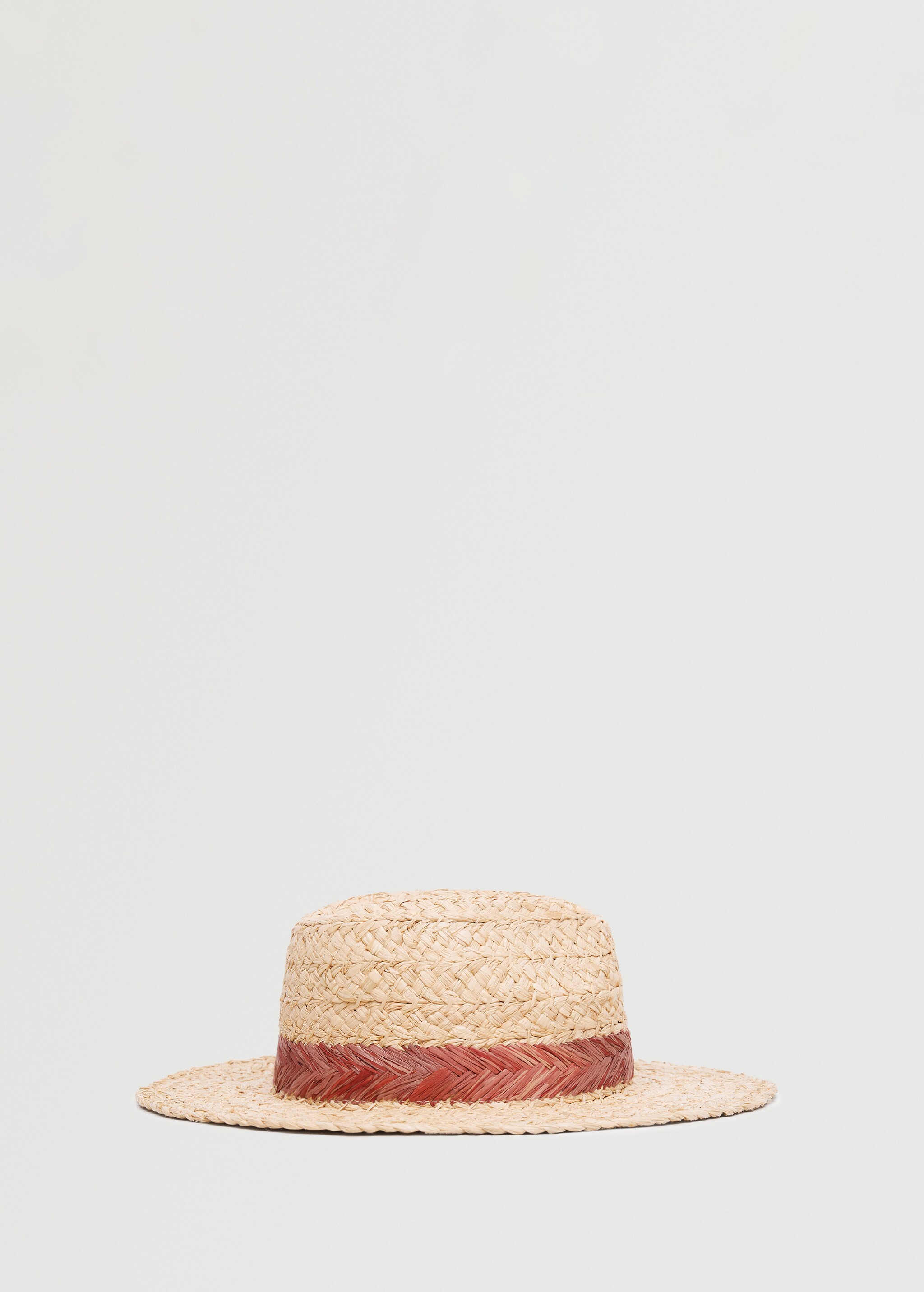 Braided straw hat - Article without model