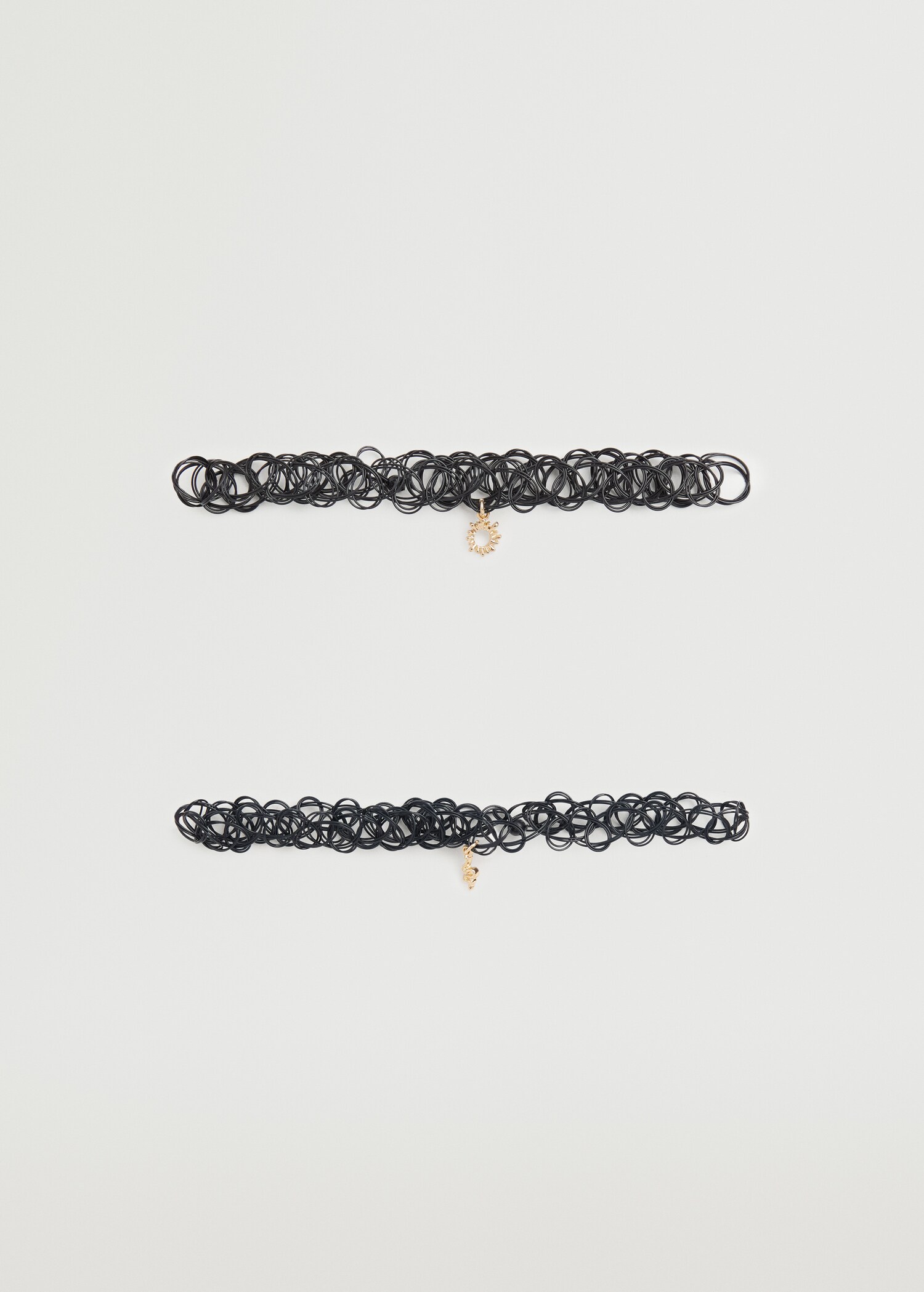Pack 2 chokers colgante - Artículo sin modelo