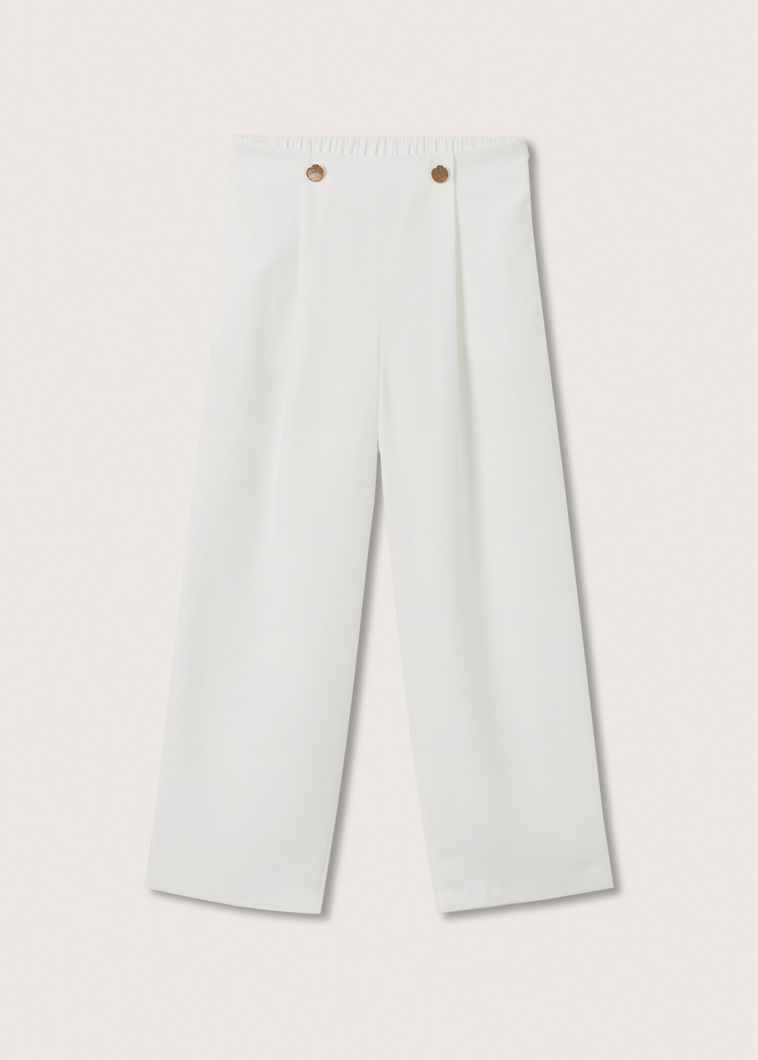 Cropped button pants - Article without model