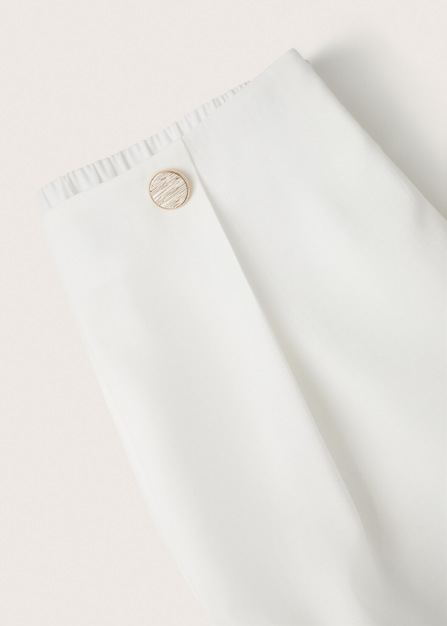 Cropped button pants - Details of the article 8
