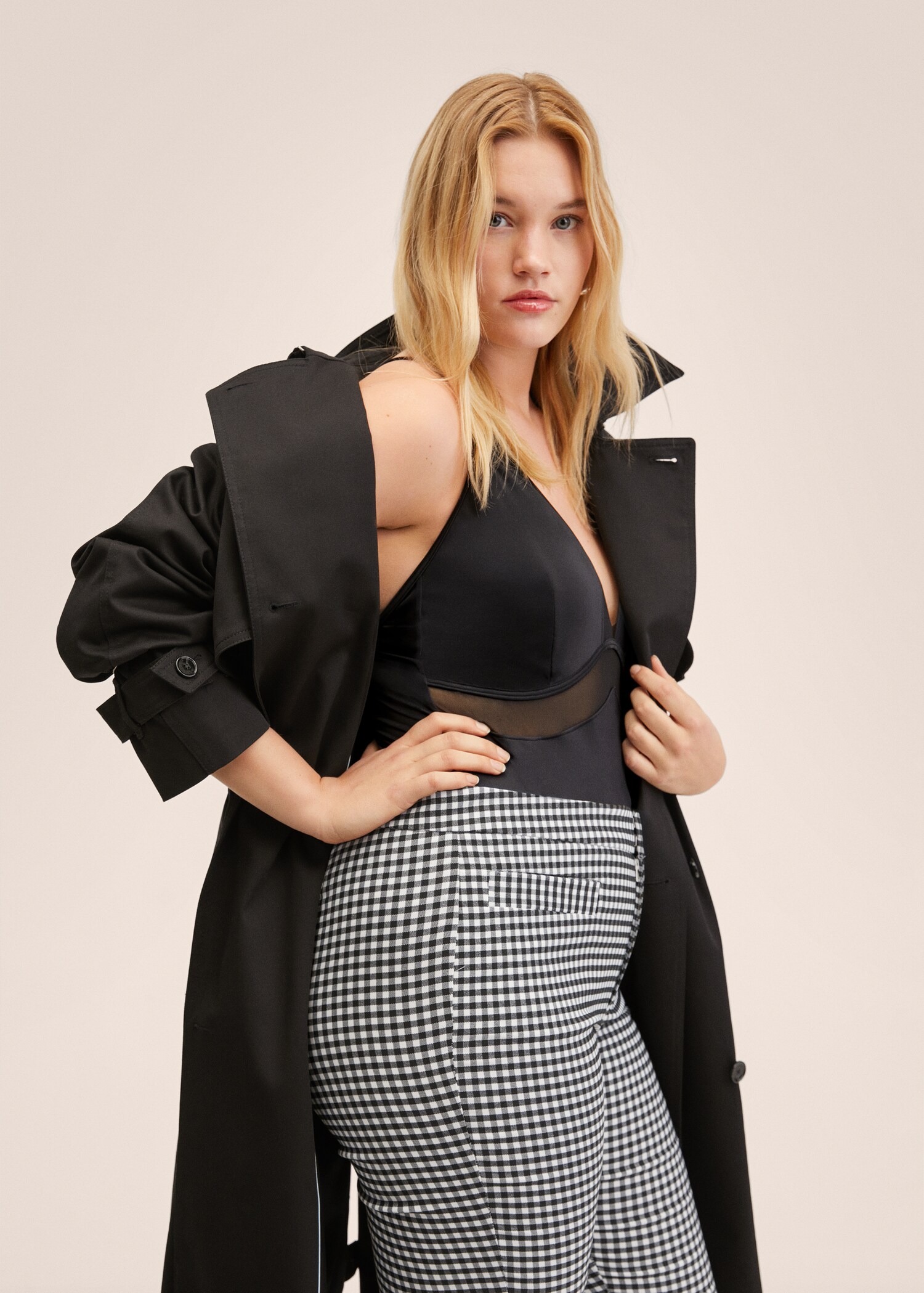 Flare crop pants - Details of the article 4