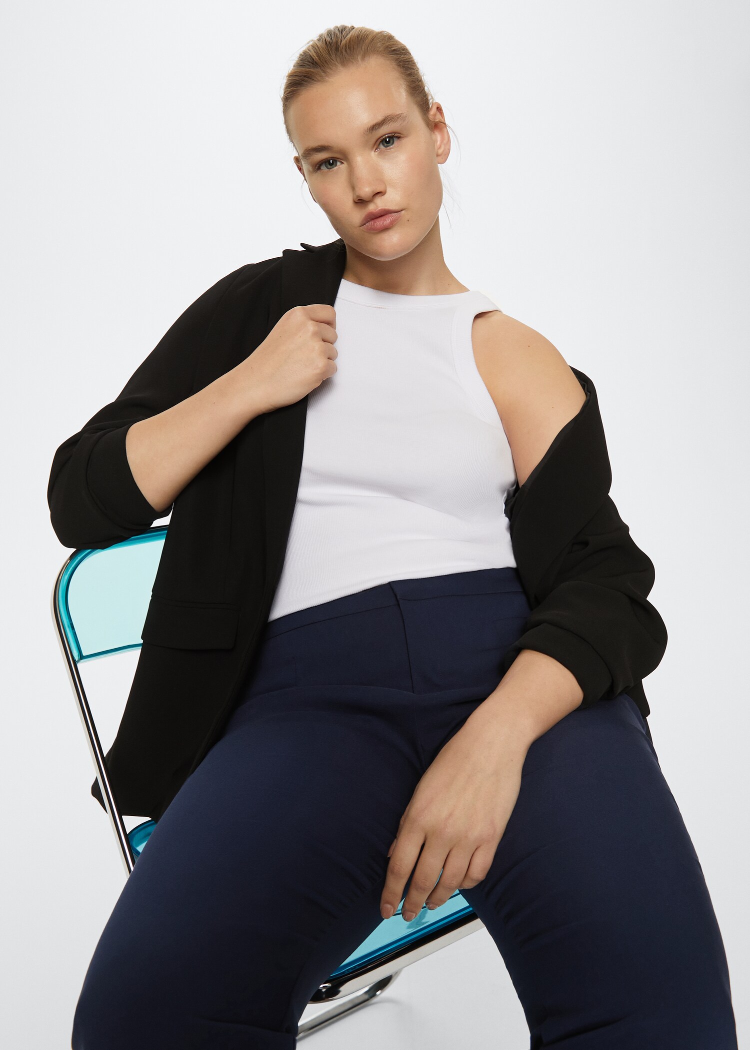Flare crop pants - Details of the article 5