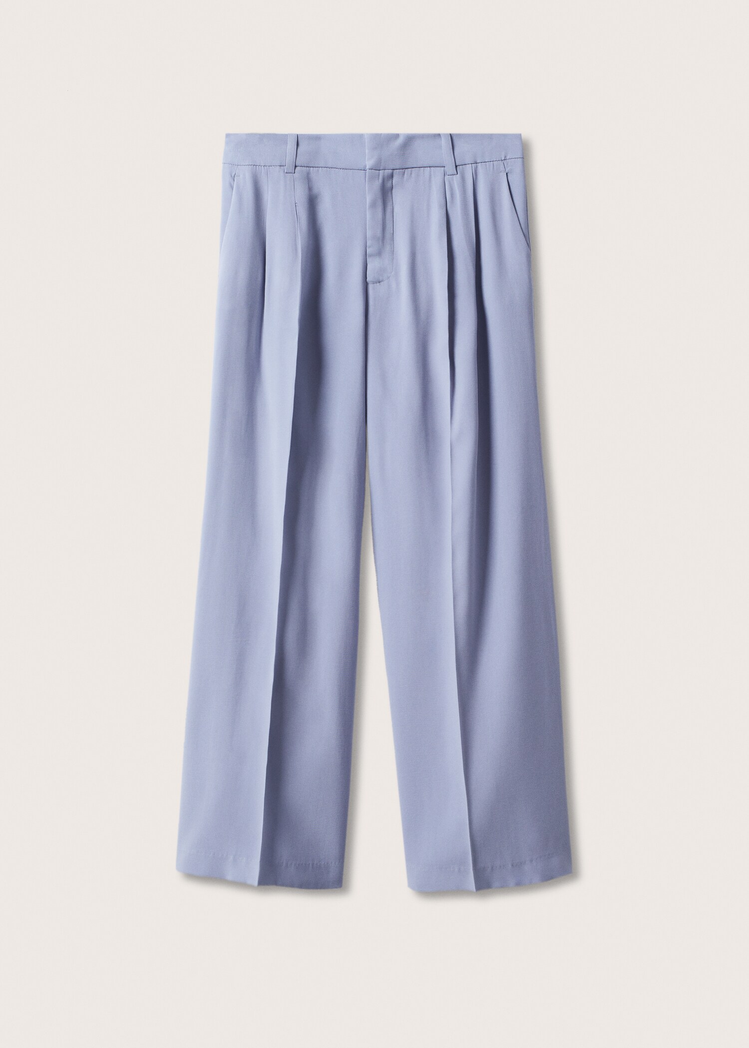 Wideleg pleated trousers - Article without model