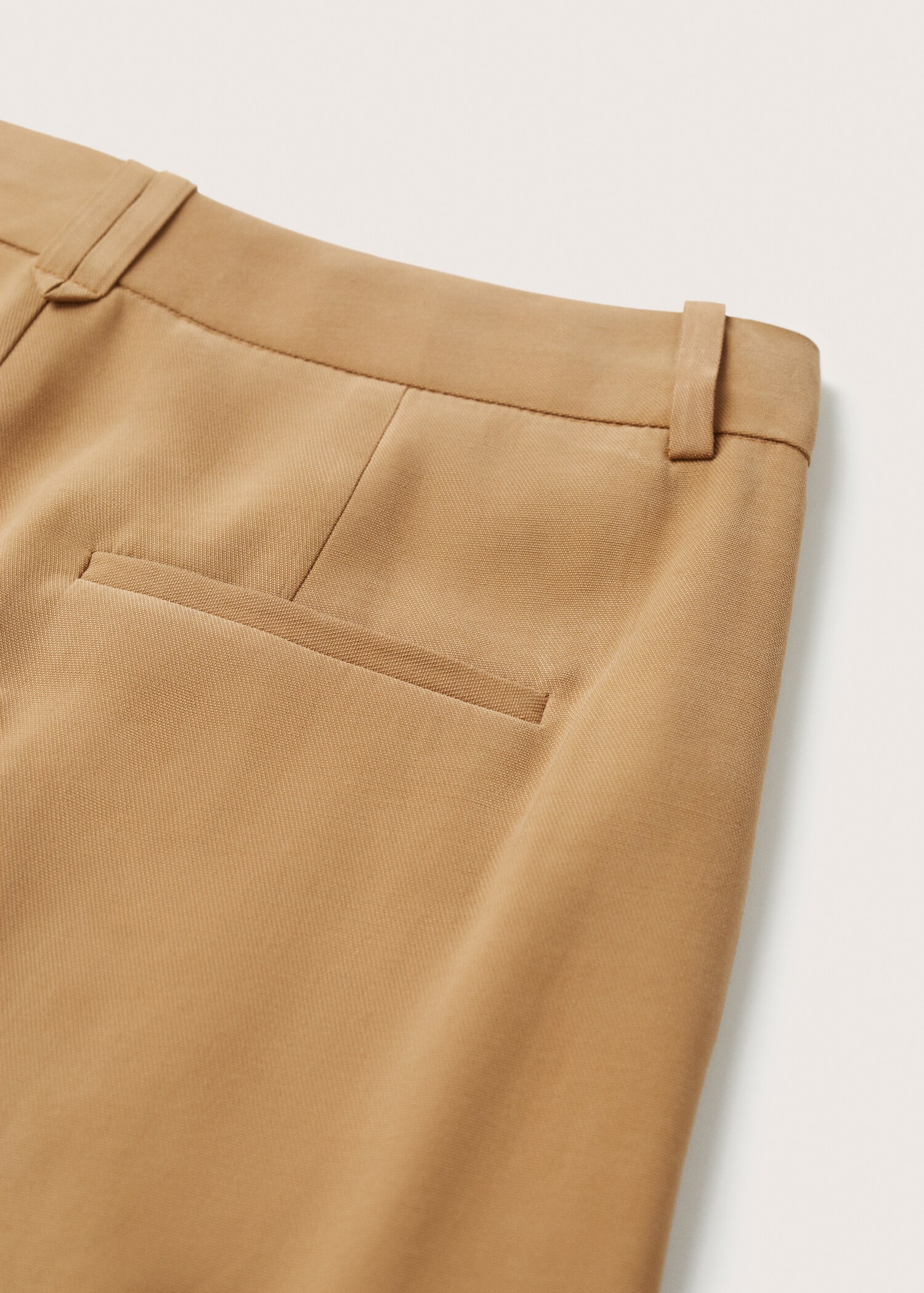 Wideleg pleated trousers - Details of the article 8