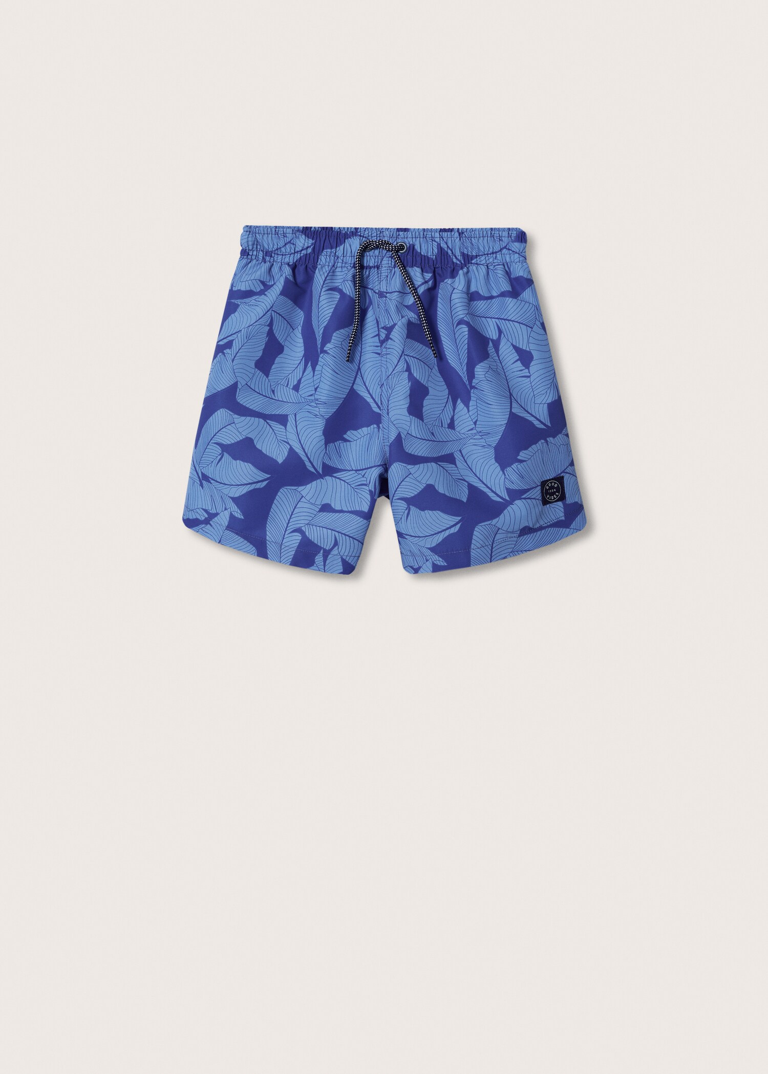 Leaf print swimming trunks - Article without model