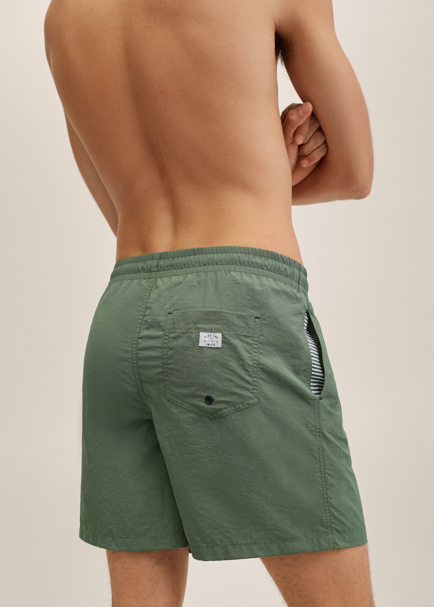 Maillot de bain cordon tressé - Verso de l’article
