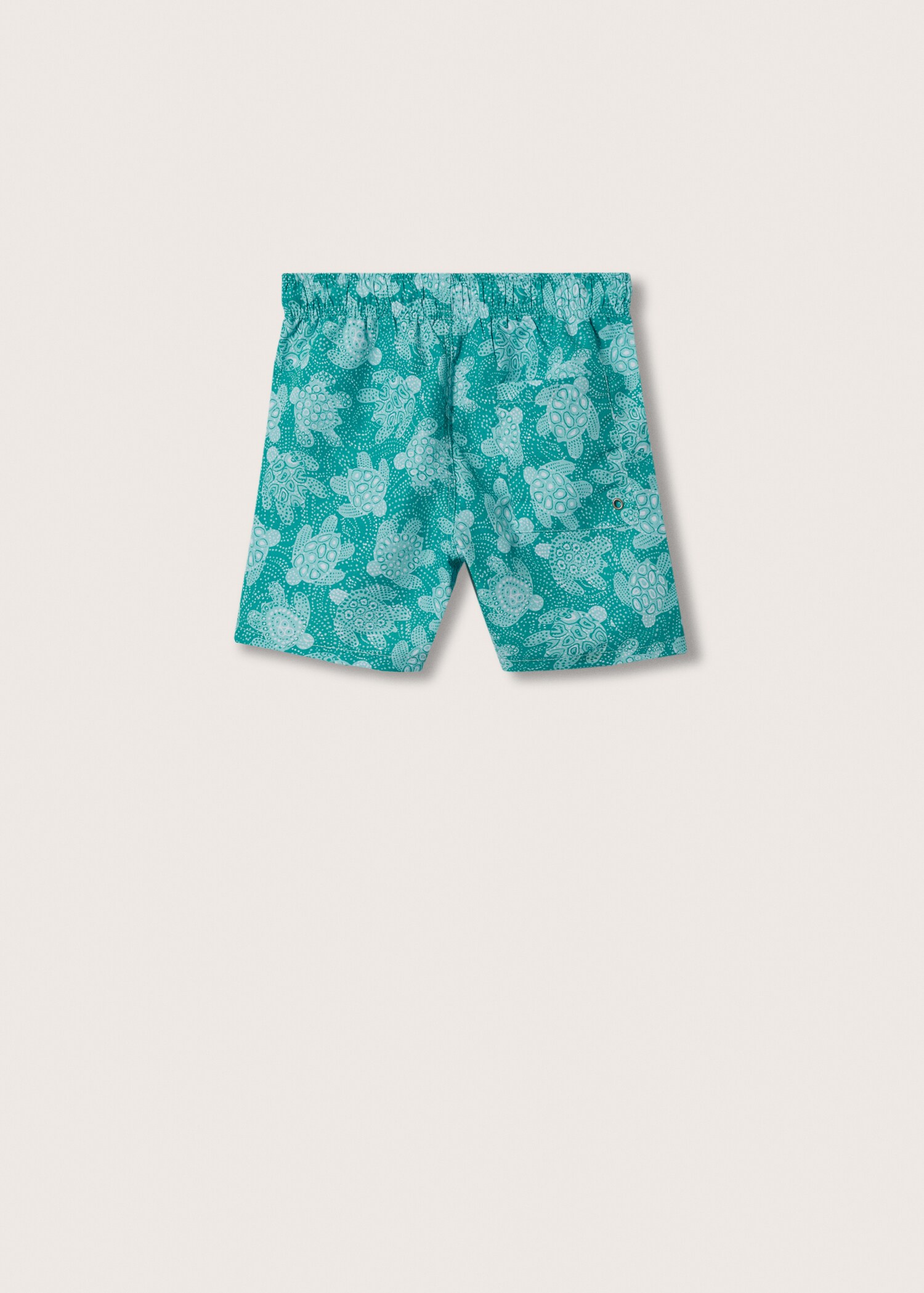 Turtles print swimsuit - Reverse of the article