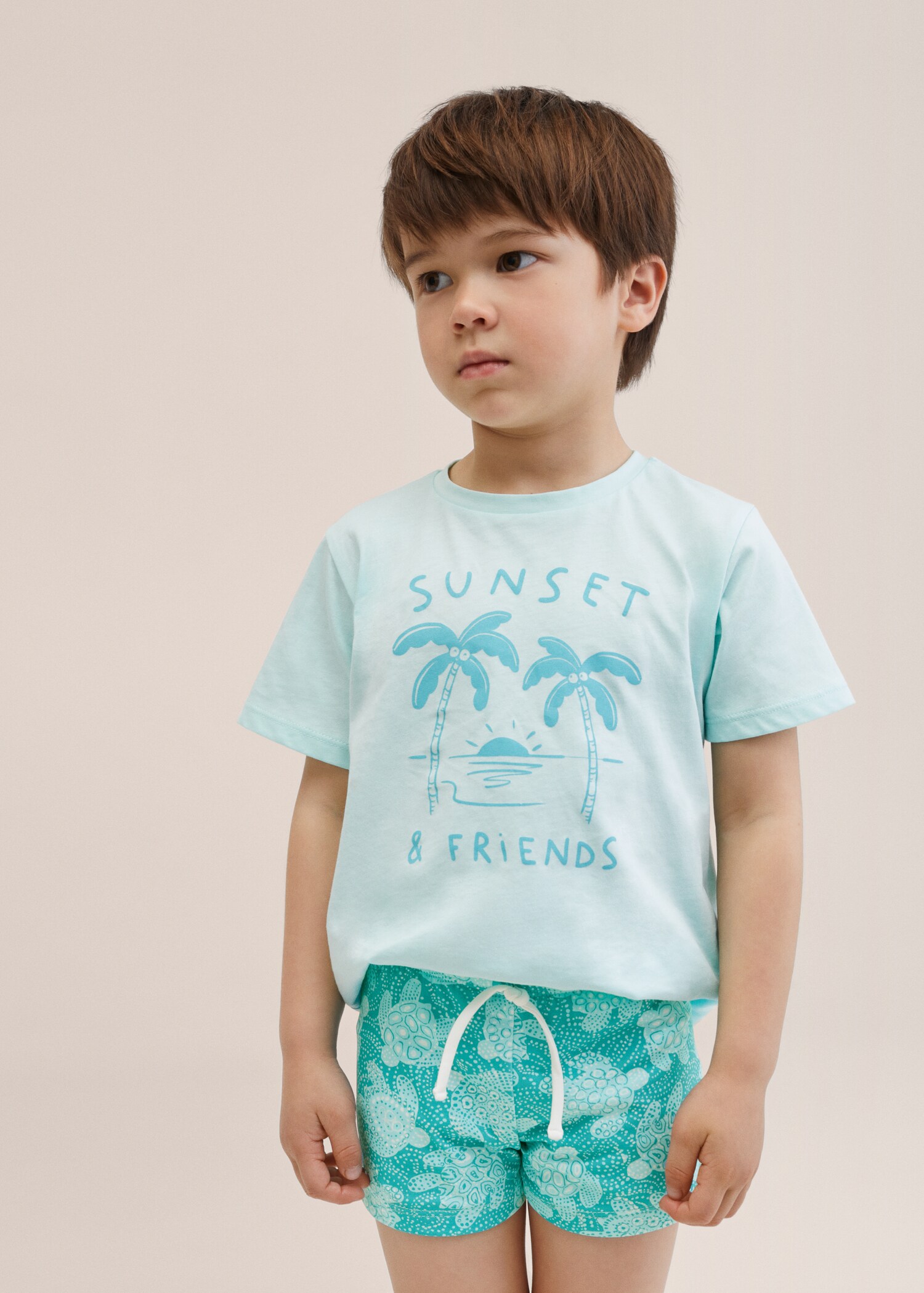 Turtles print swimsuit - Details of the article 2