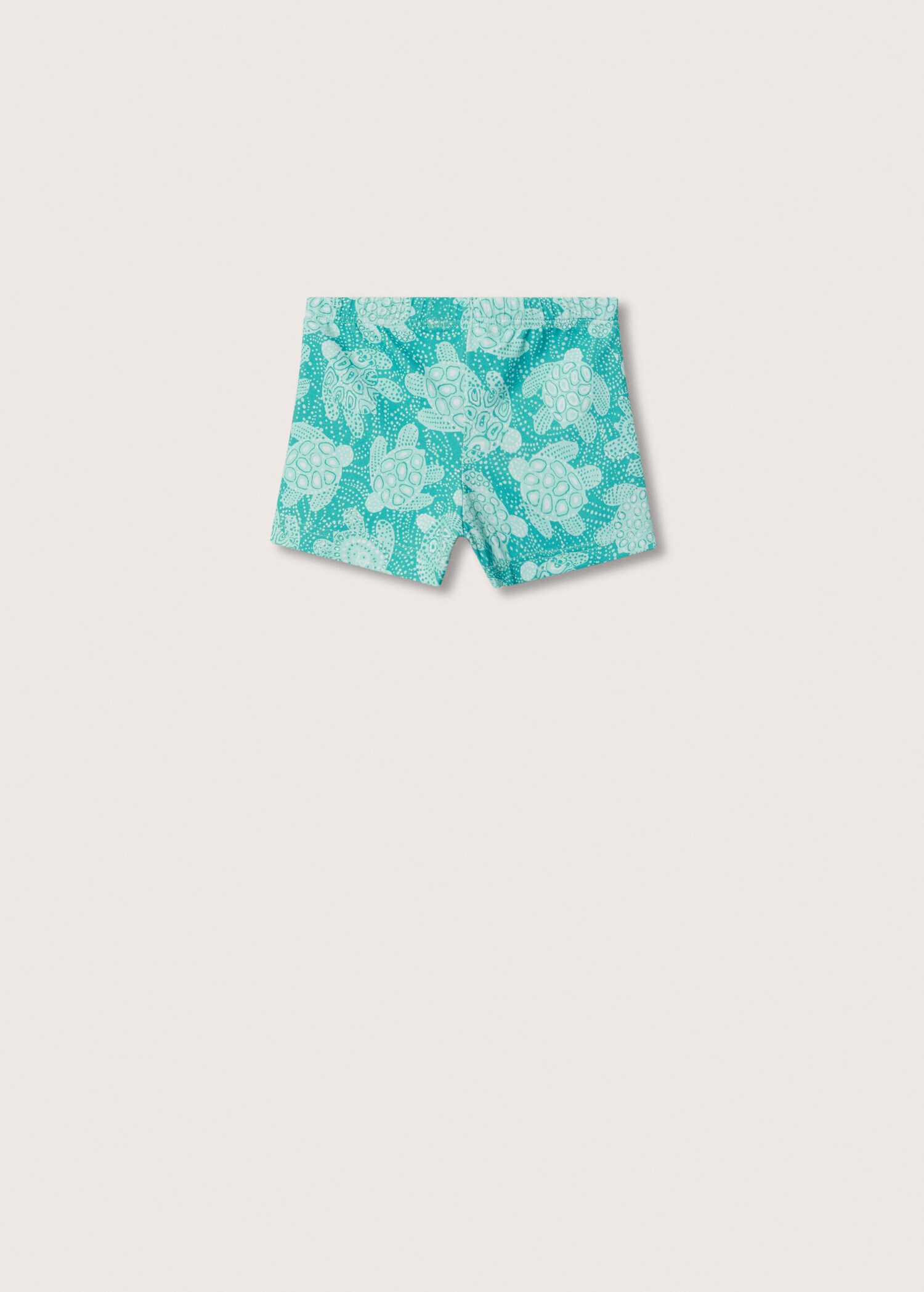 Turtles print swimsuit - Reverse of the article