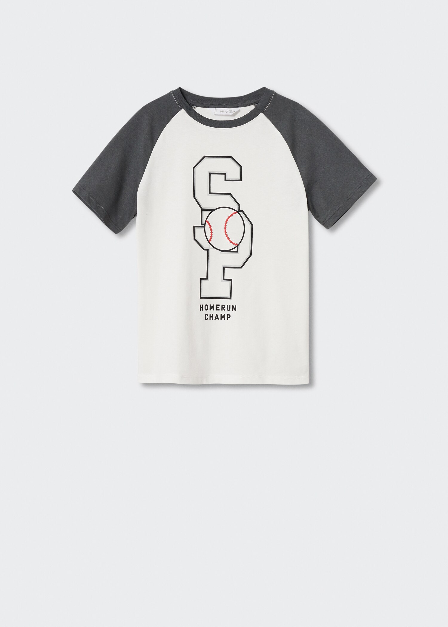 Camiseta ranglán contraste - Artículo sin modelo