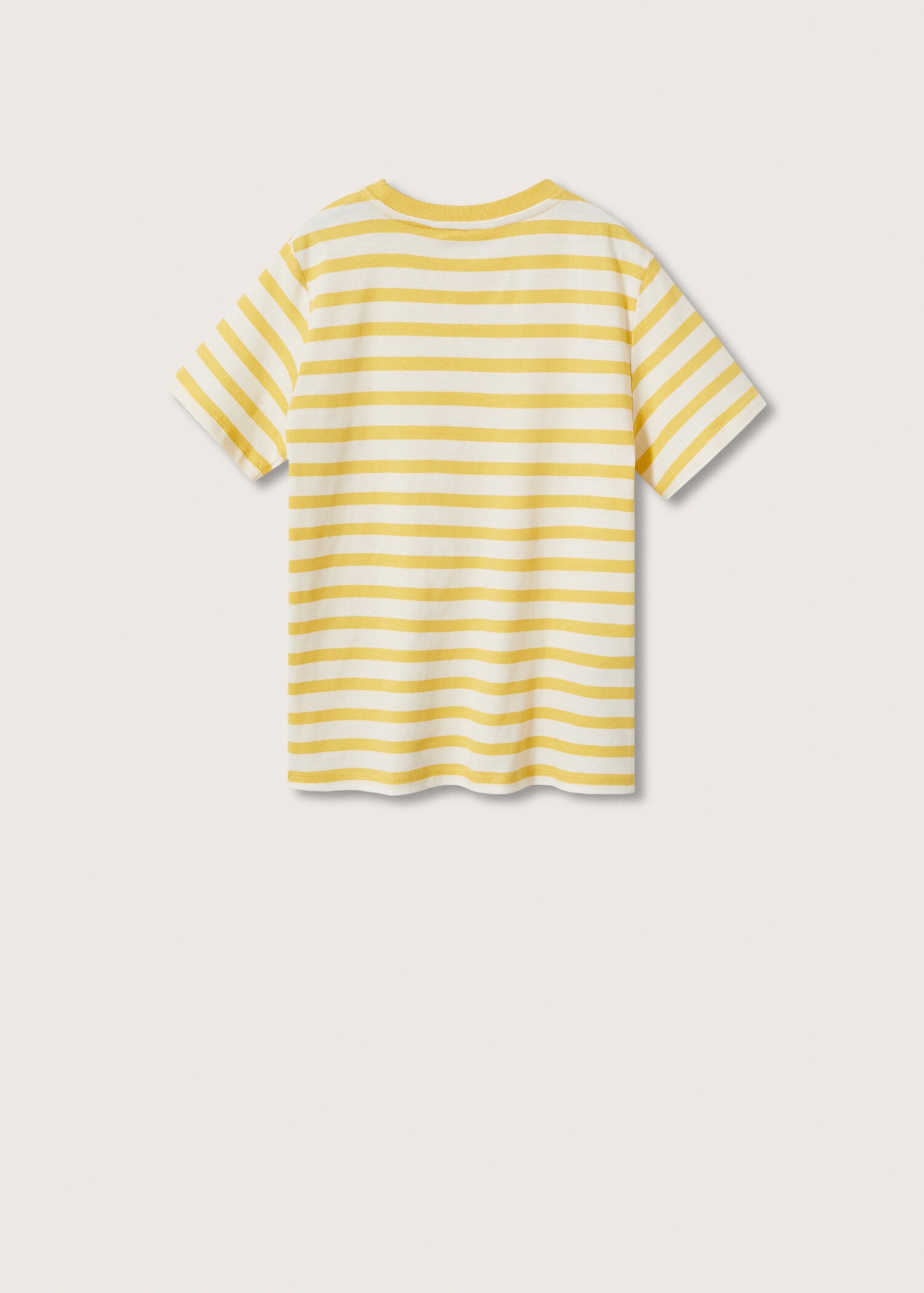 Camiseta estampado rayas - Reverso del artículo
