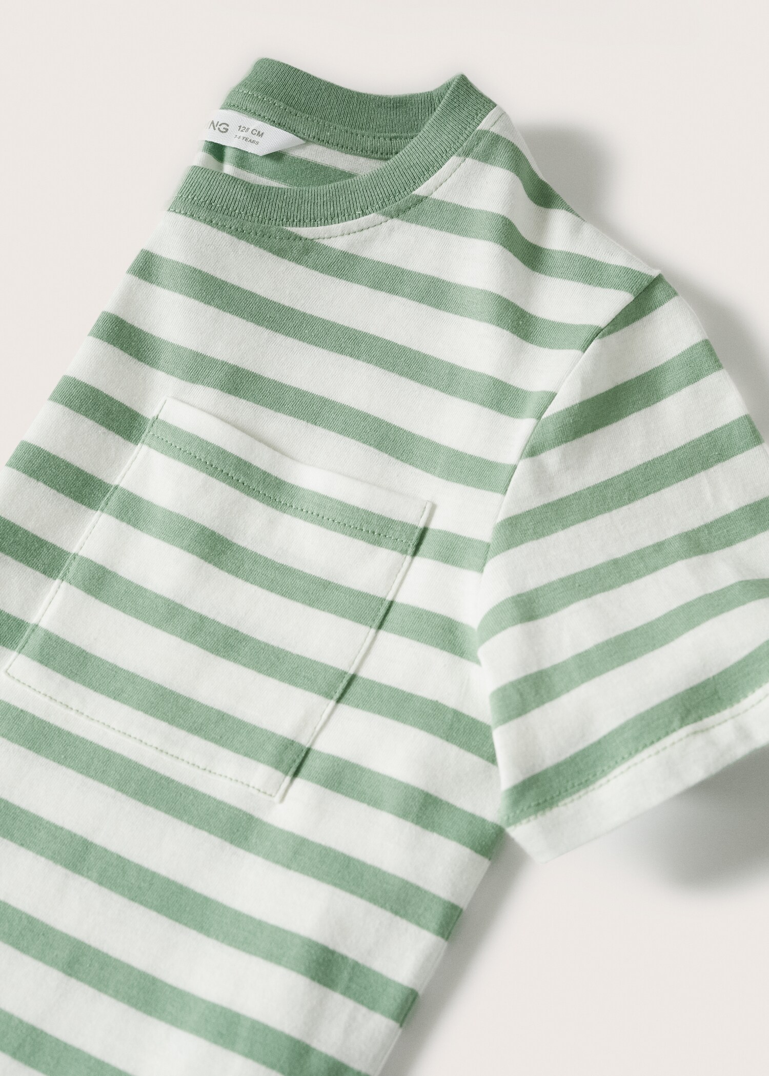 Camiseta estampado rayas - Detalle del artículo 8
