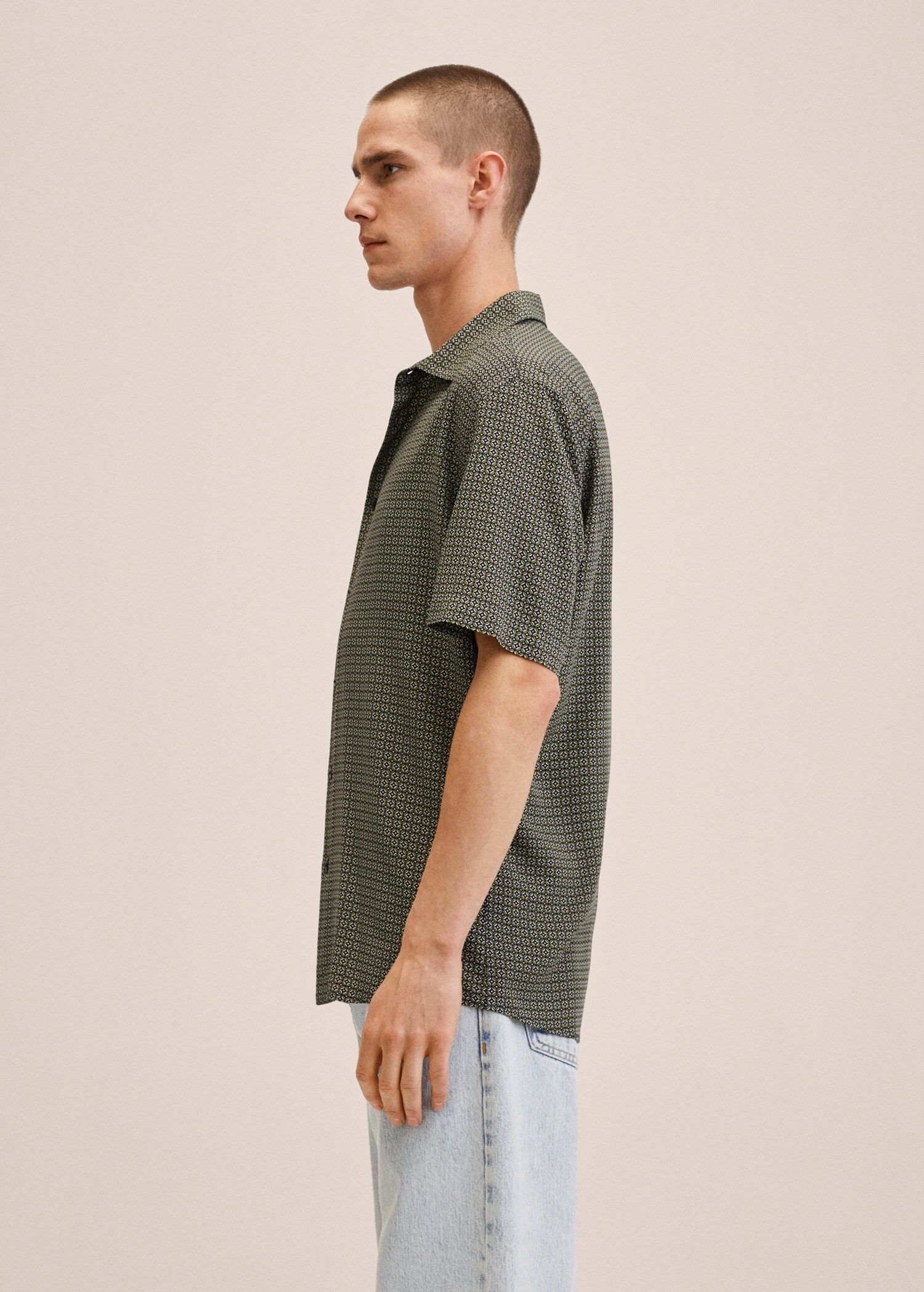 Camisa fluida estampada - Detalle del artículo 2