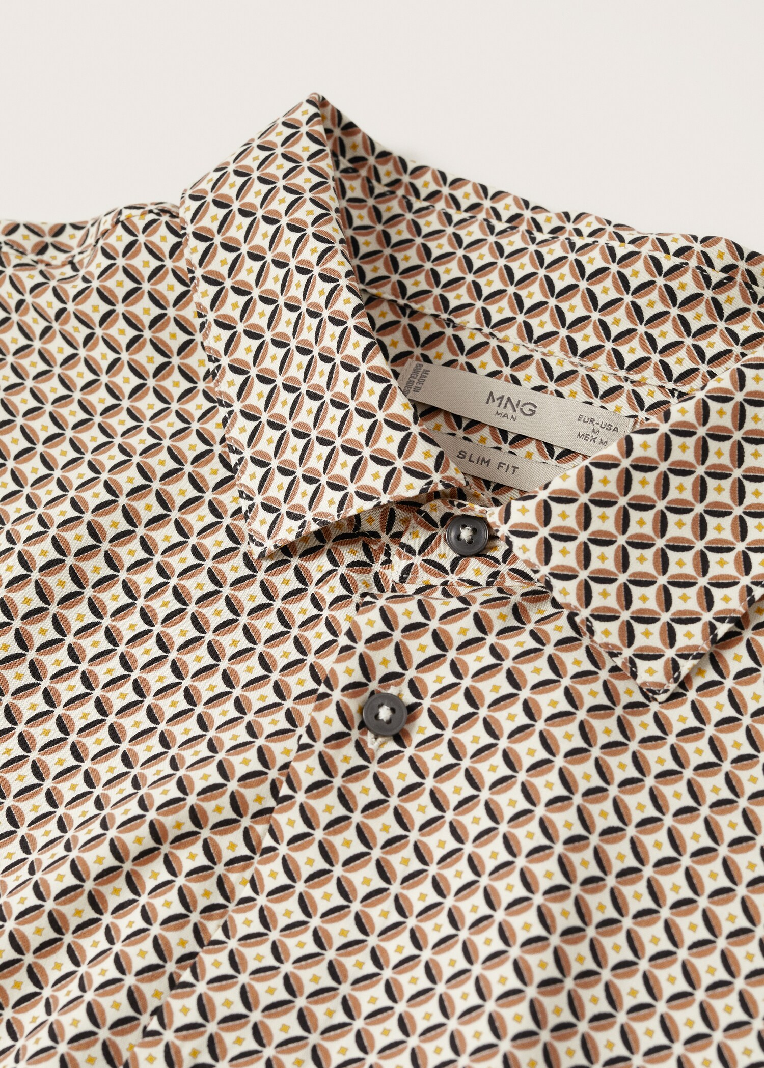 Camisa estampada fluida - Detalle del artículo 7