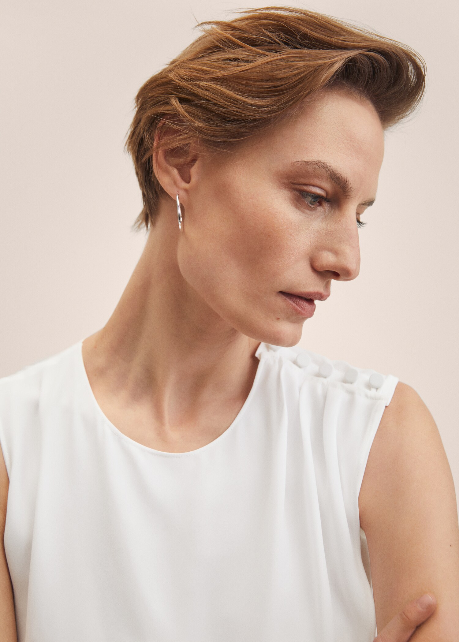 Wickelbluse mit Knöpfen - Detail des Artikels 1