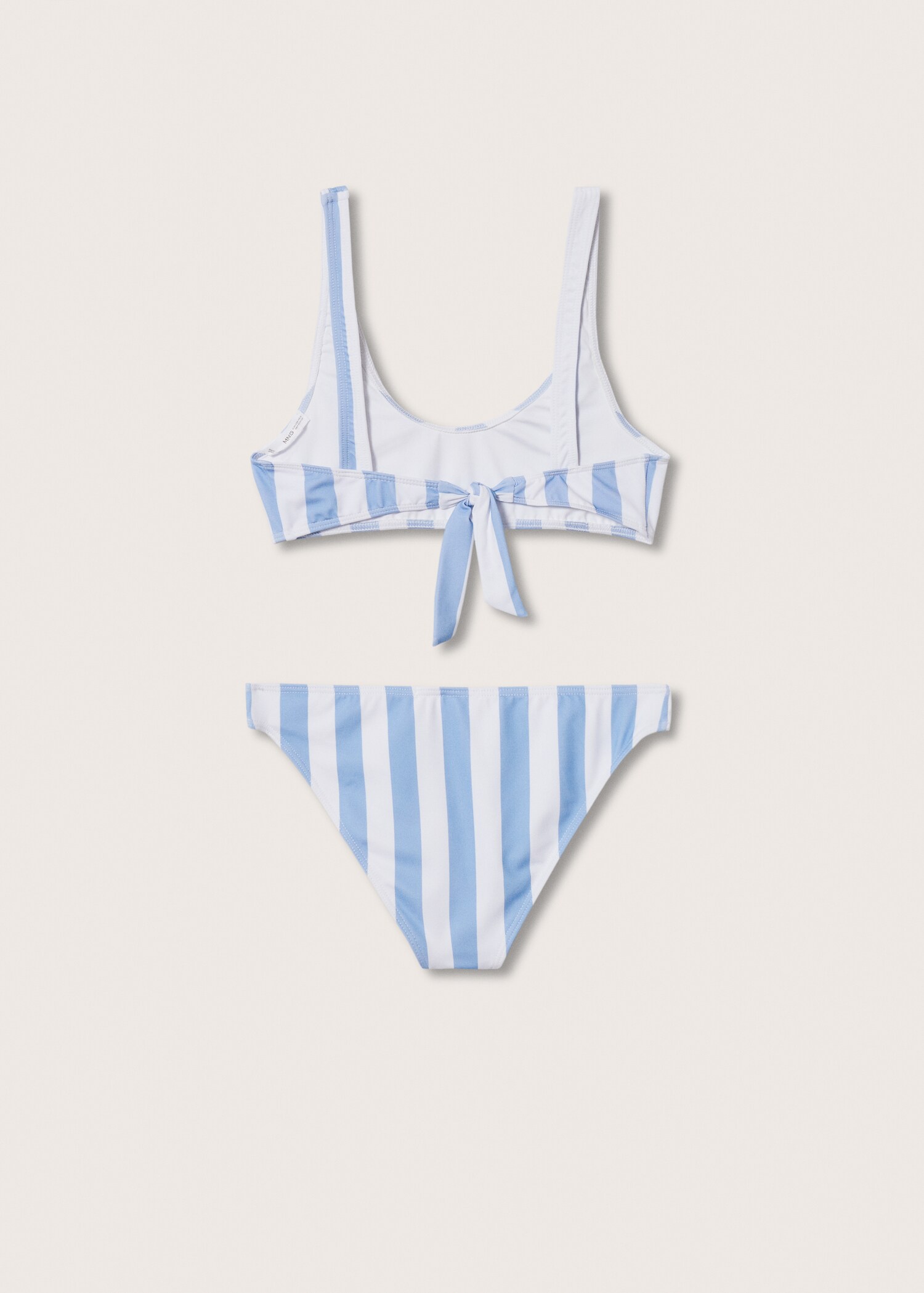 Striped bikini - Reverse of the article