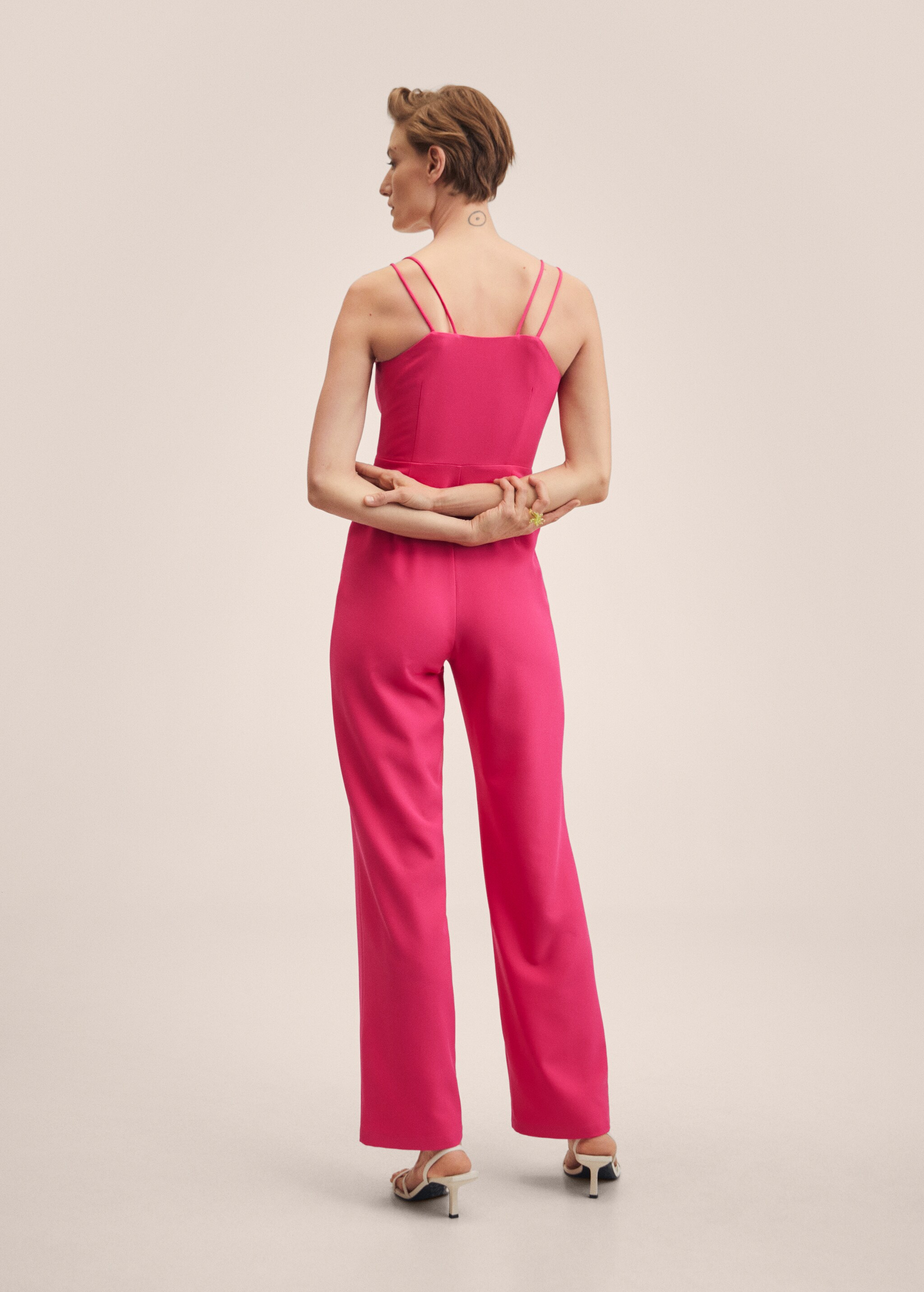 Cut-out detail jumpsuit - Reverse of the article