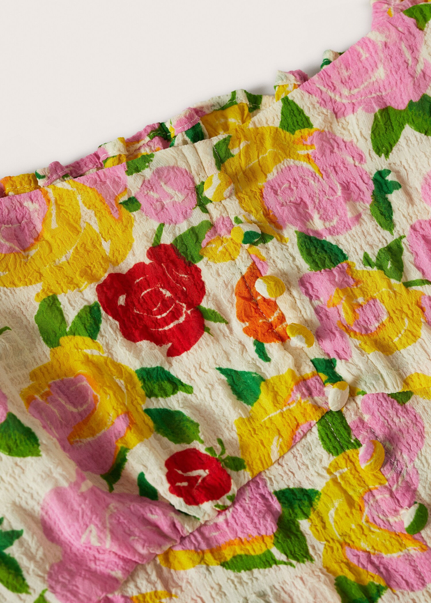 Bluse mit Blumenmuster - Detail des Artikels 8