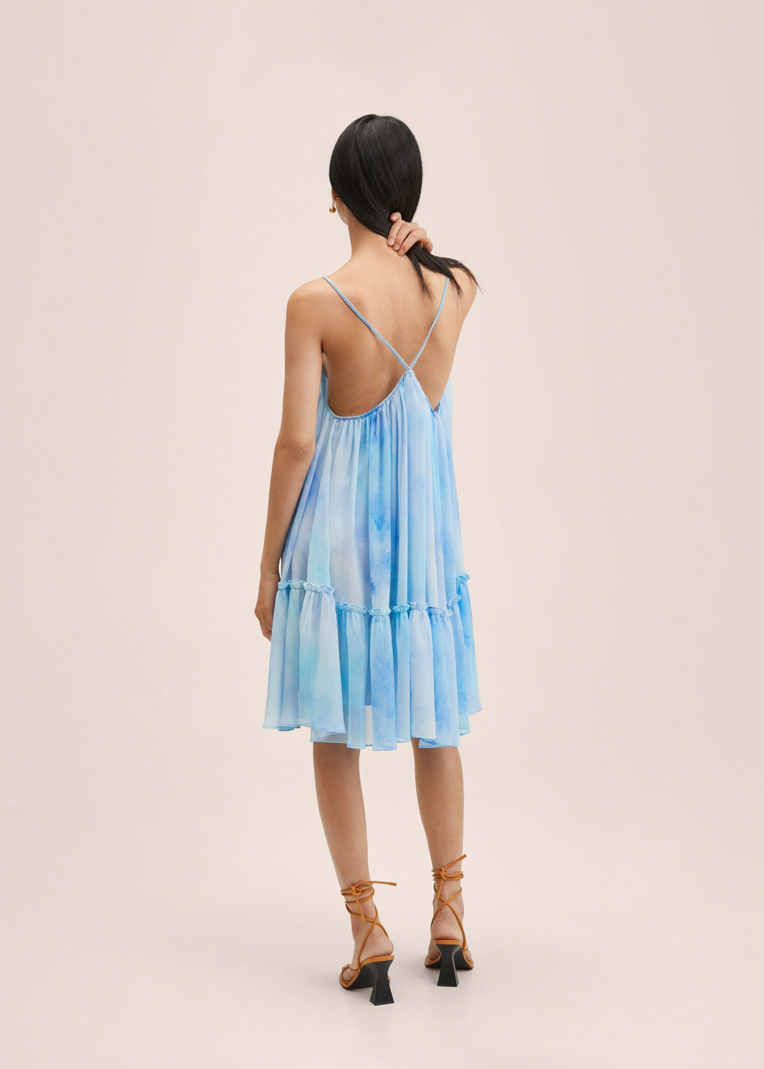 Robe gaze volantée - Verso de l’article