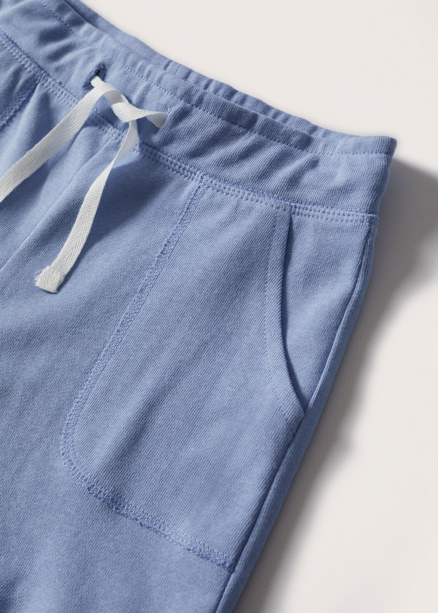 Shorts i bomull med elastisk midje - Artikkeldetalj 8