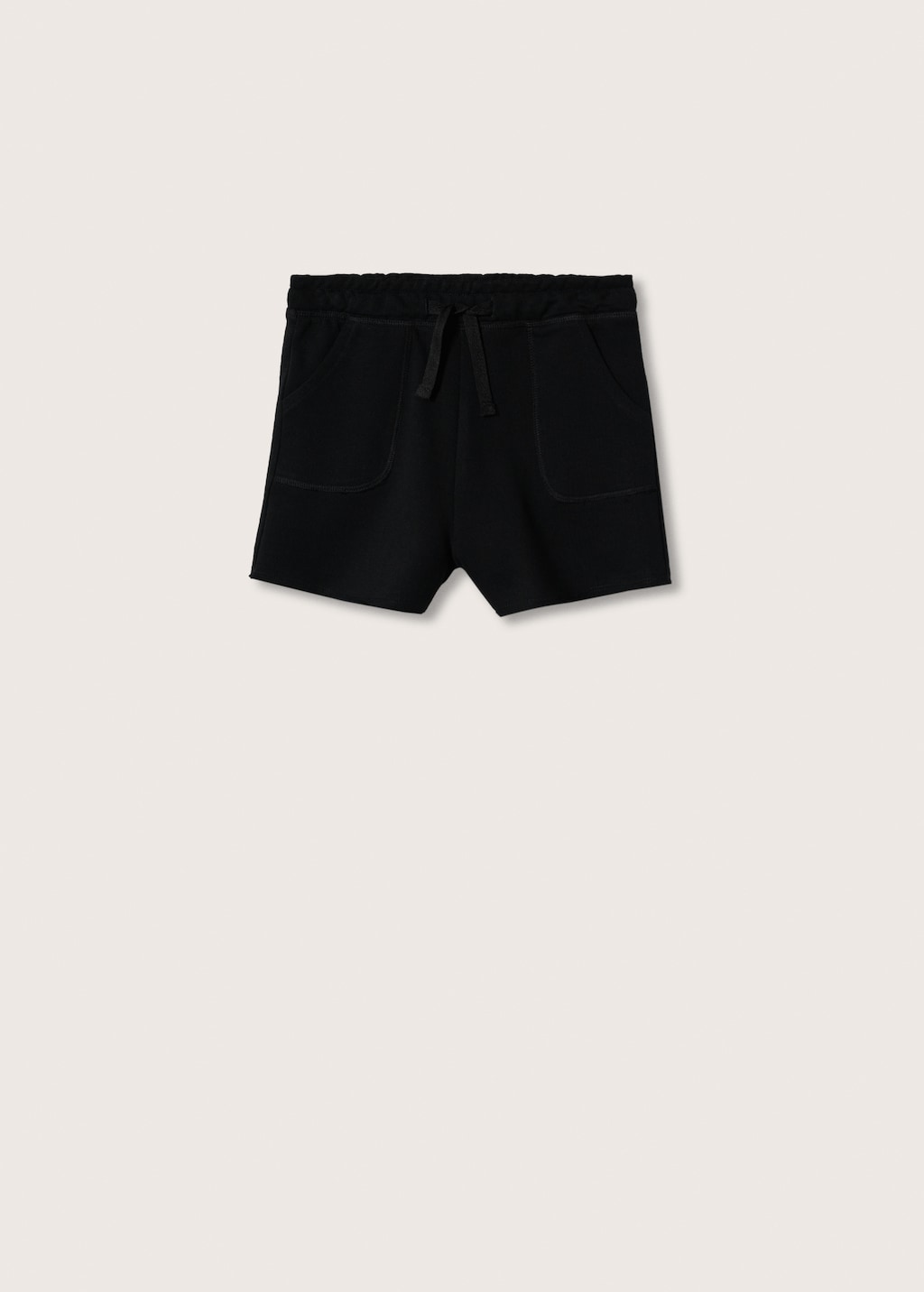 Cotton drawstring shorts sales