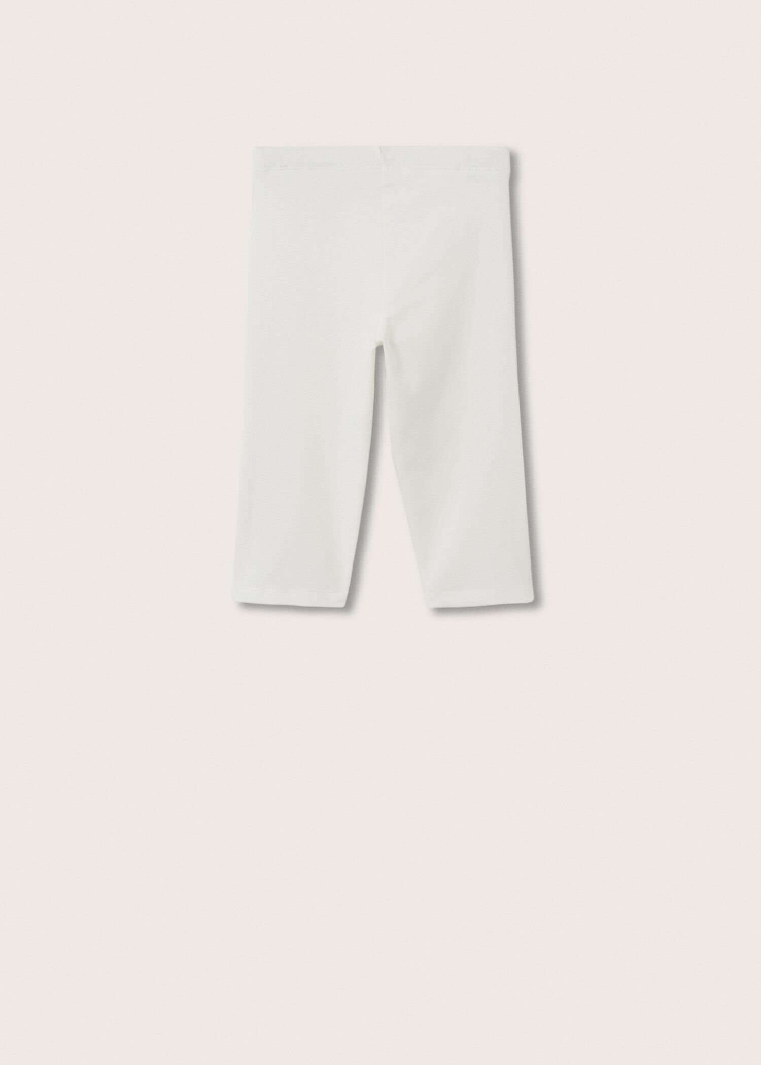 Leggings cortos algodón - Reverso del artículo
