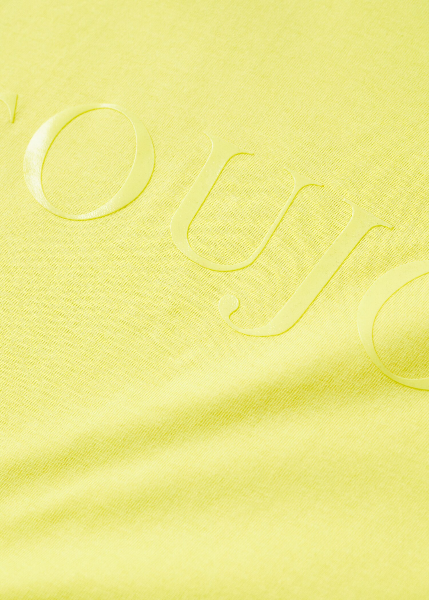 Katoenen T-shirt met boodschap - Detail van het artikel 8