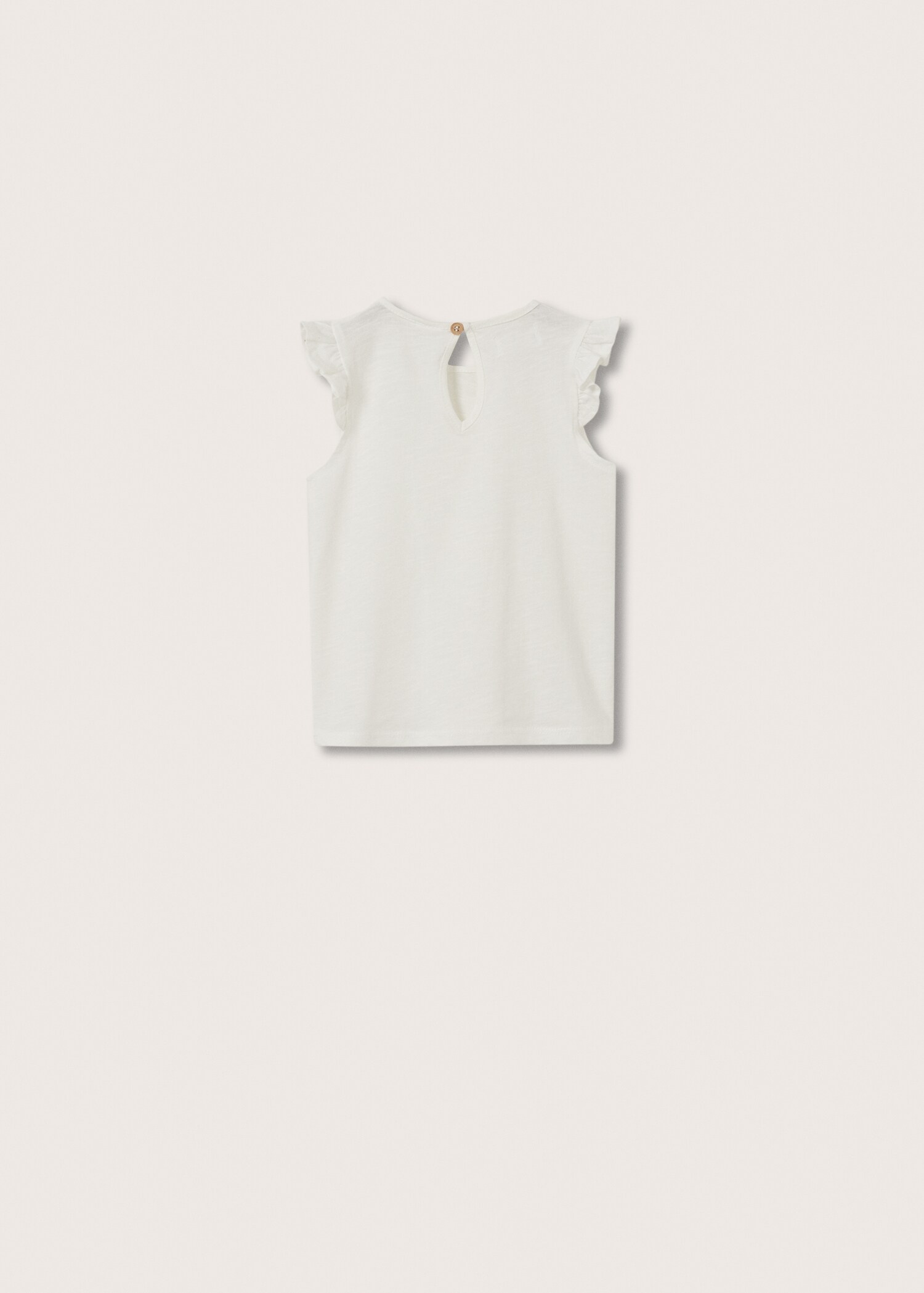 Embroidered chest-pocket T-shirt - Reverse of the article