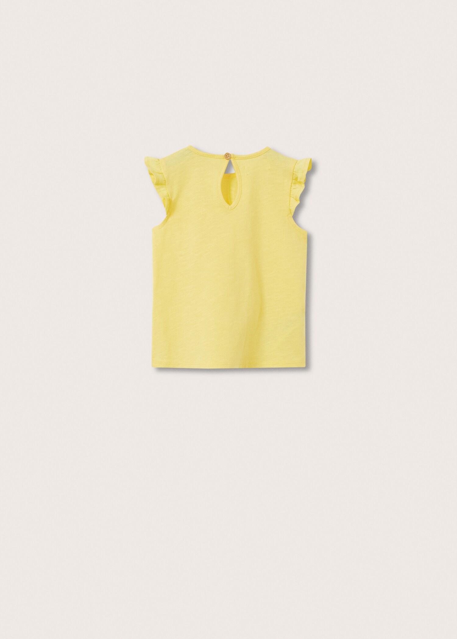 Embroidered chest-pocket T-shirt - Reverse of the article