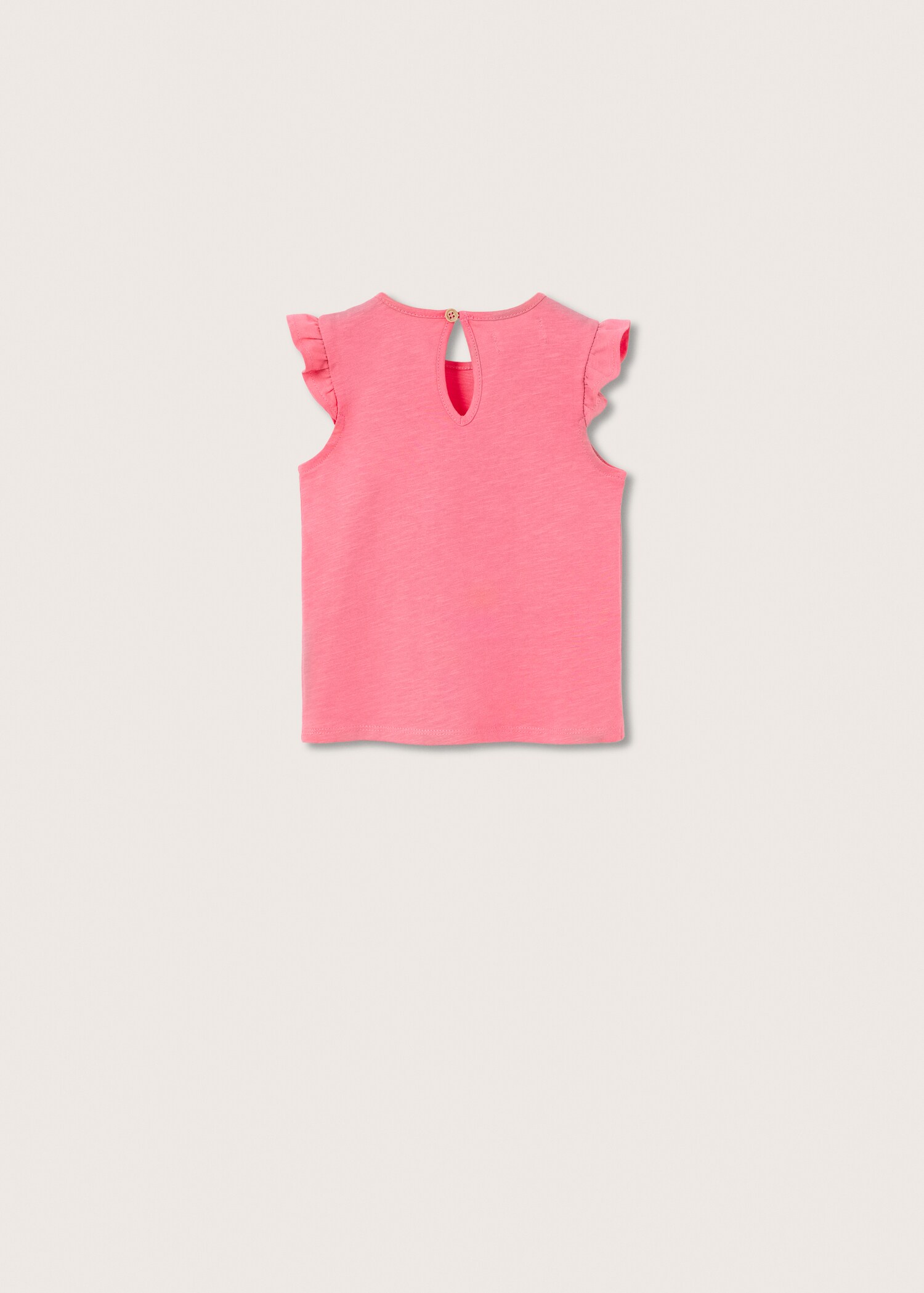 Embroidered chest-pocket T-shirt - Reverse of the article