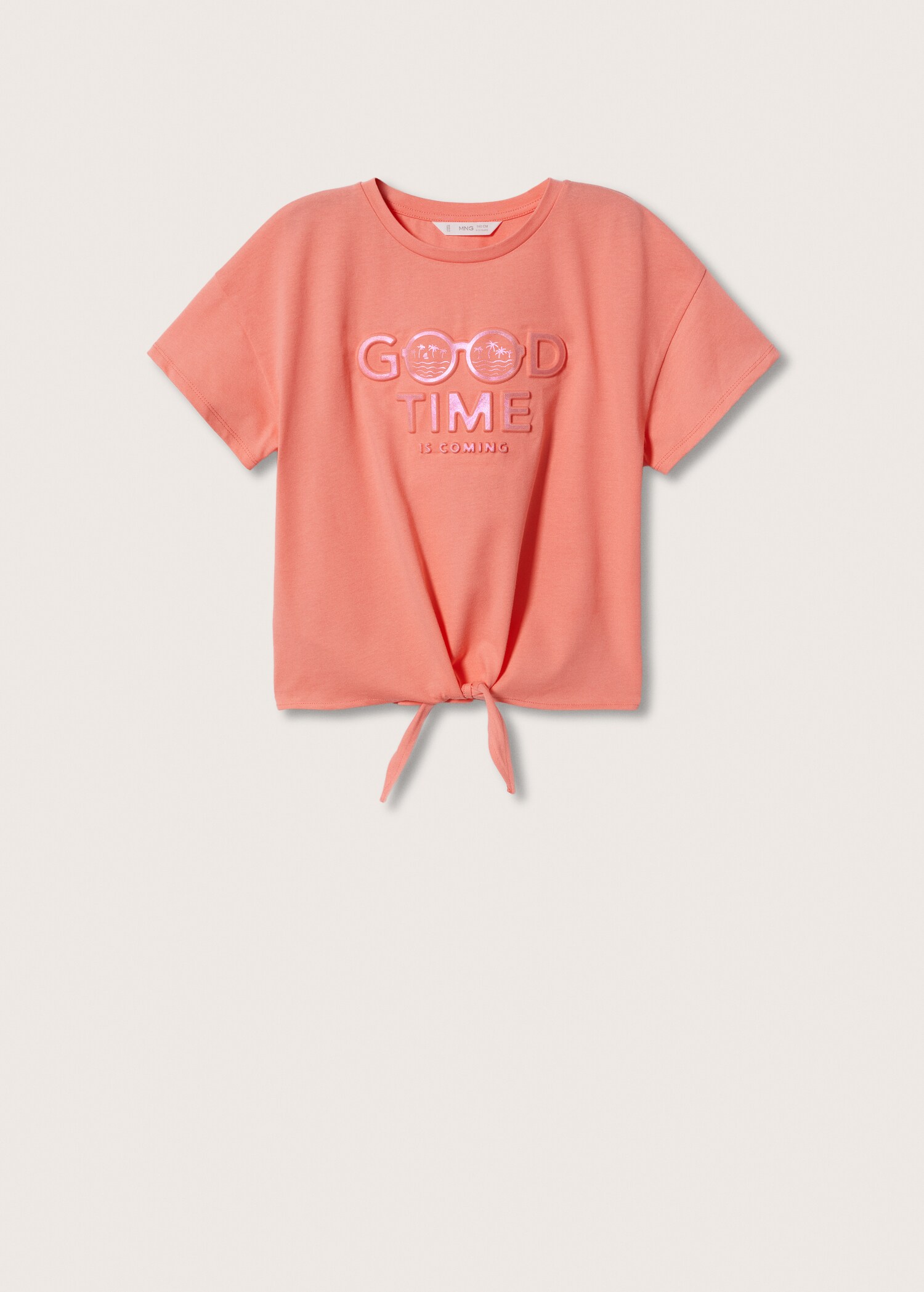 Bow printed T-shirt - Article without model