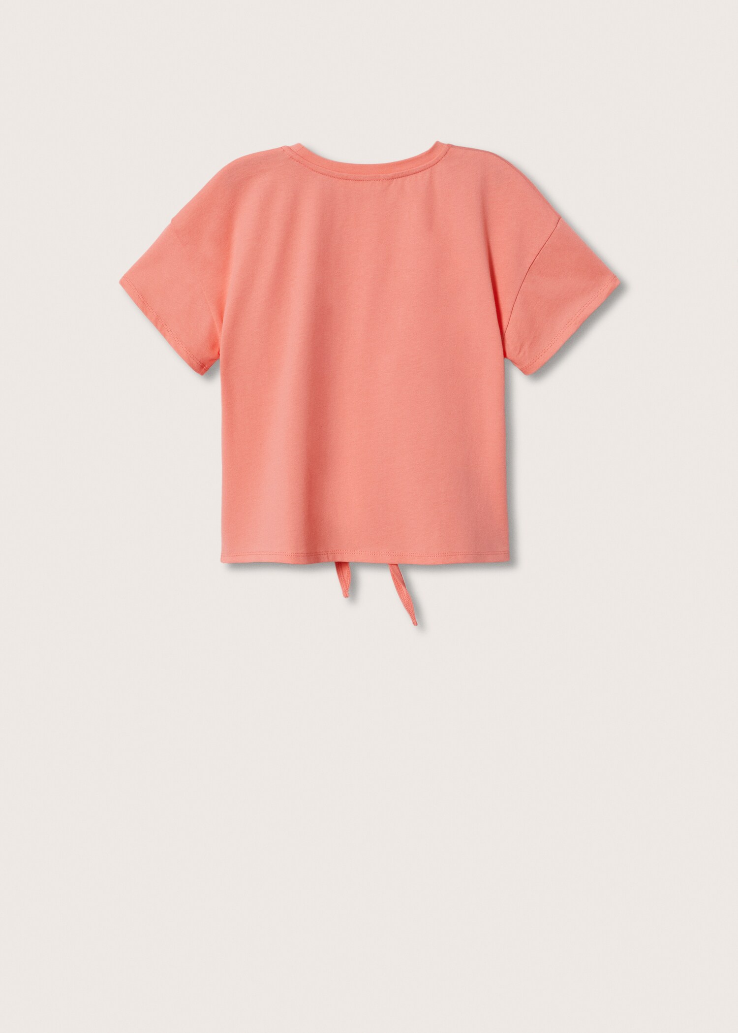 Bow printed T-shirt - Reverse of the article