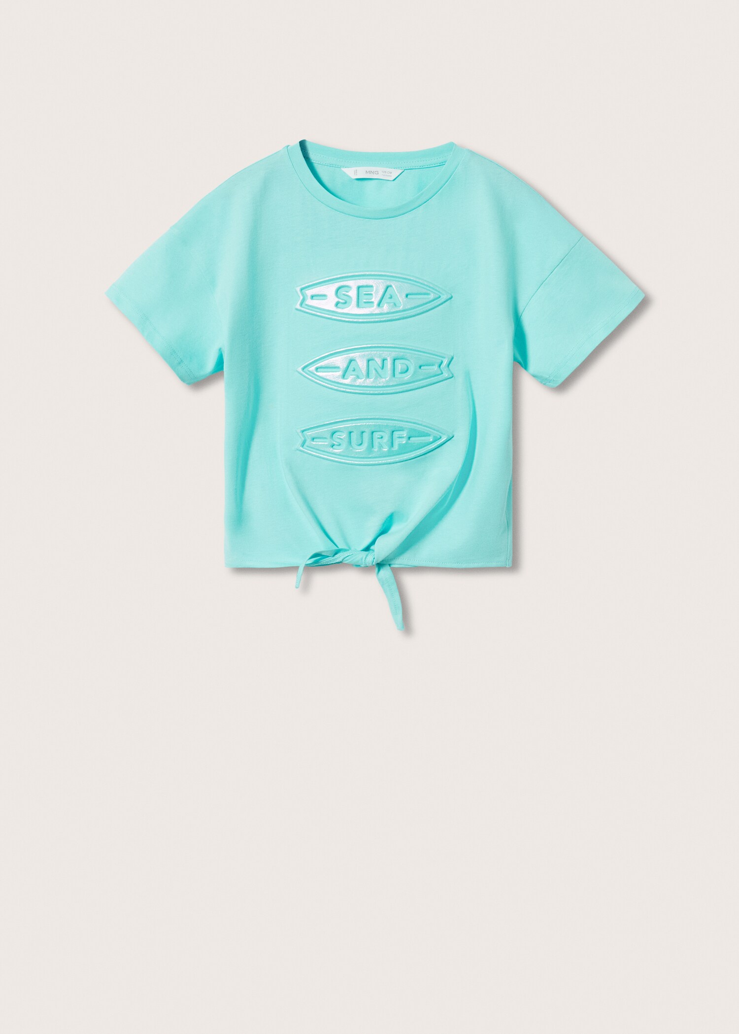 Bow printed T-shirt - Article without model
