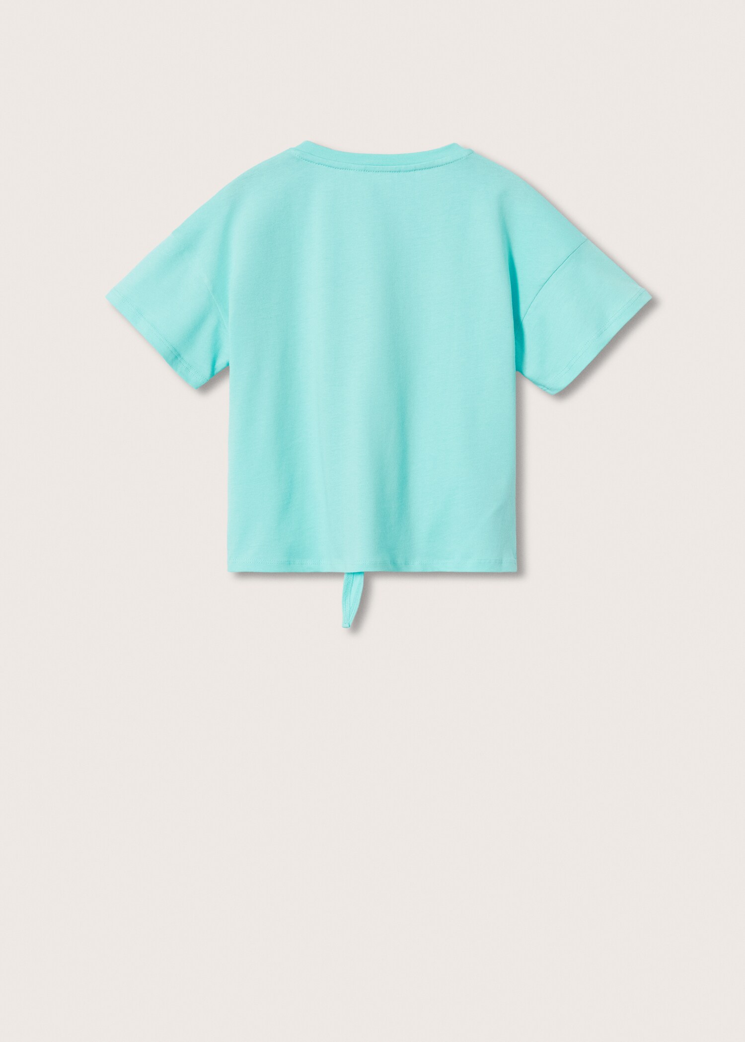 Bow printed T-shirt - Reverse of the article