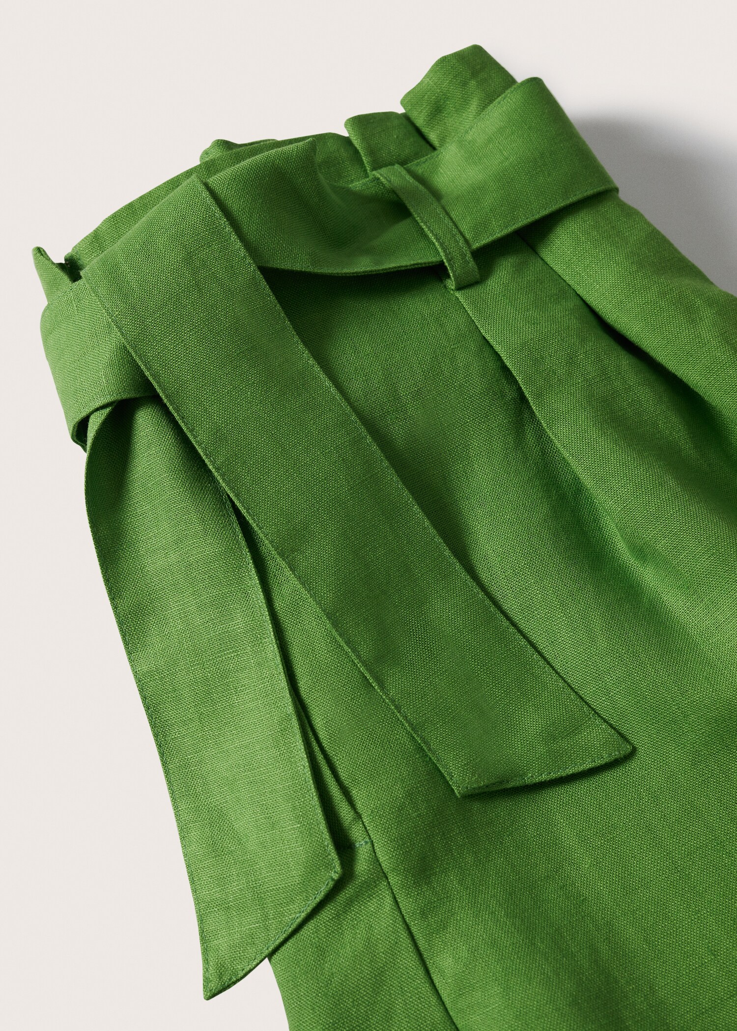 Suit short 100% linen - Details of the article 8