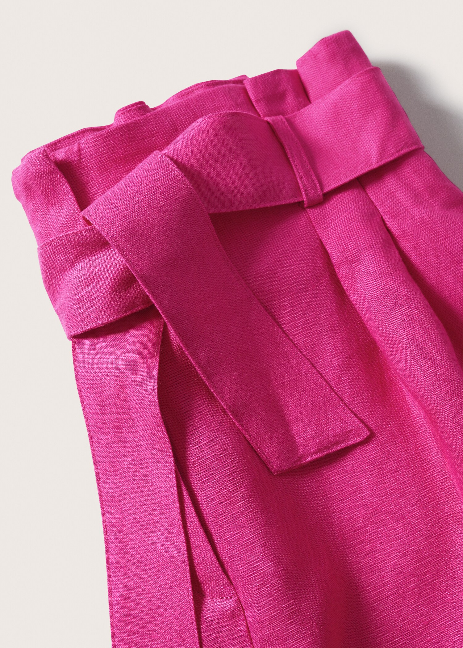 Suit short 100% linen - Details of the article 8