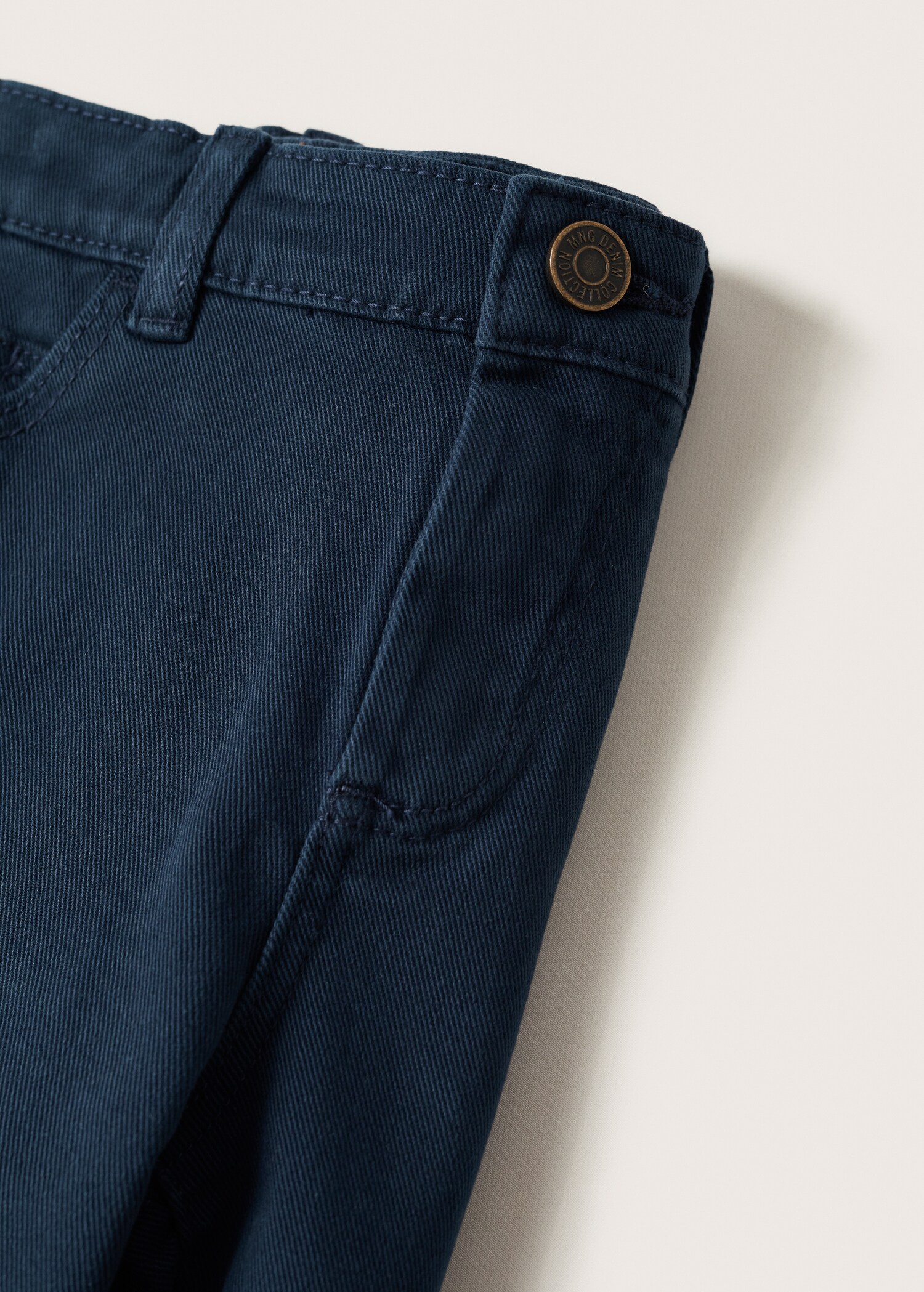 Cotton denim shorts - Details of the article 8