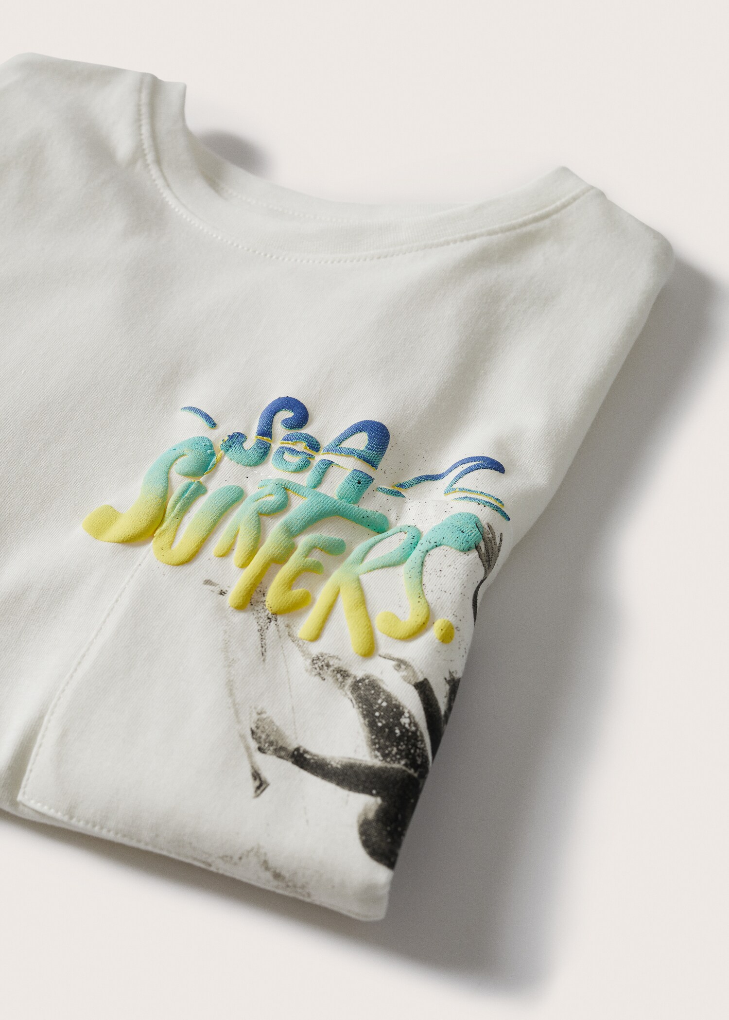 Camiseta mensaje bolsillo - Detalle del artículo 8
