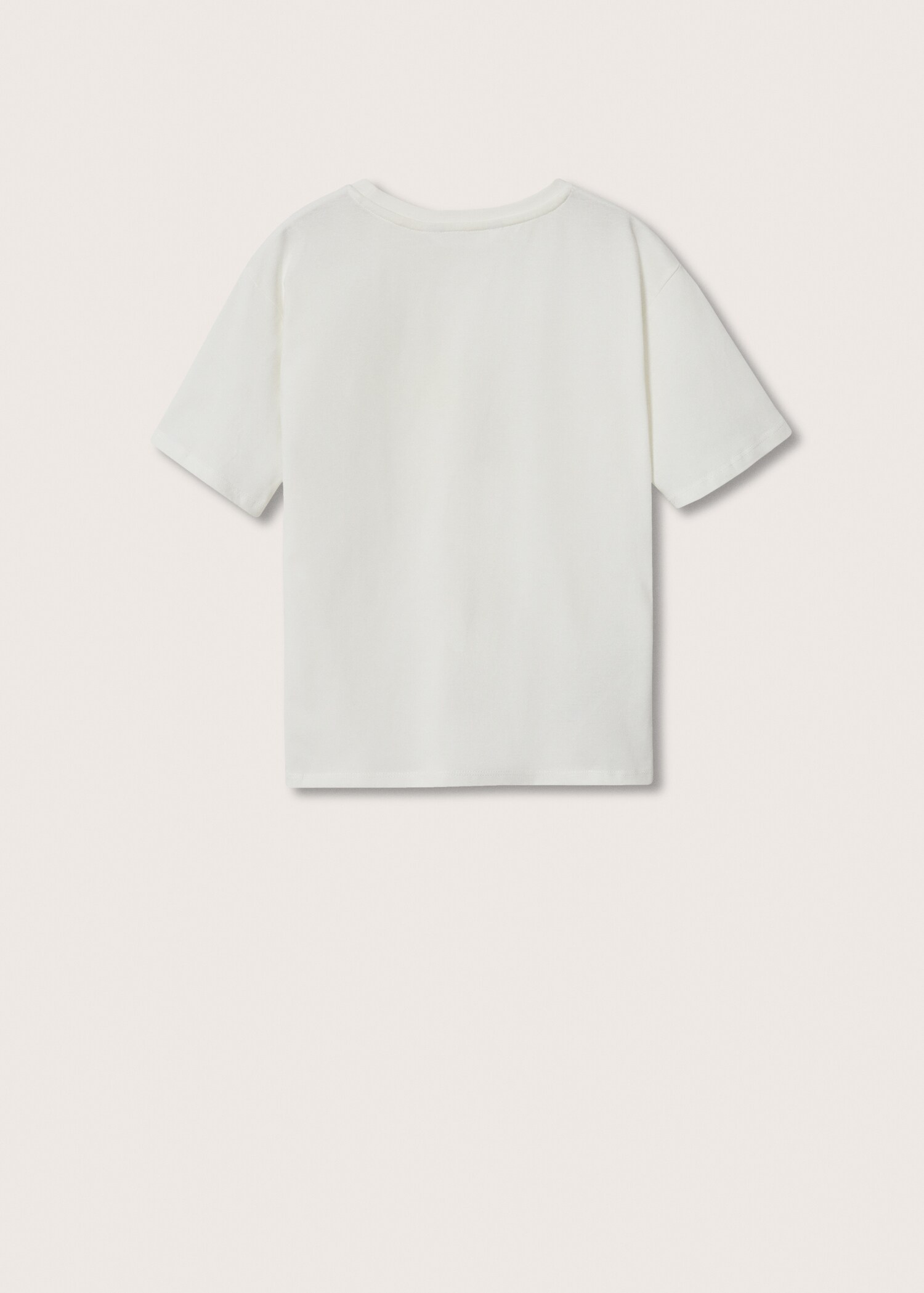 Camiseta mensaje bolsillo - Reverso del artículo